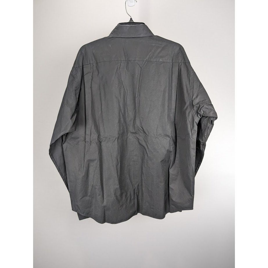 Balenciaga o1rshd1 Dress Shirt in Black Size US XS / EU 42 / 0 - 13 Thumbnail