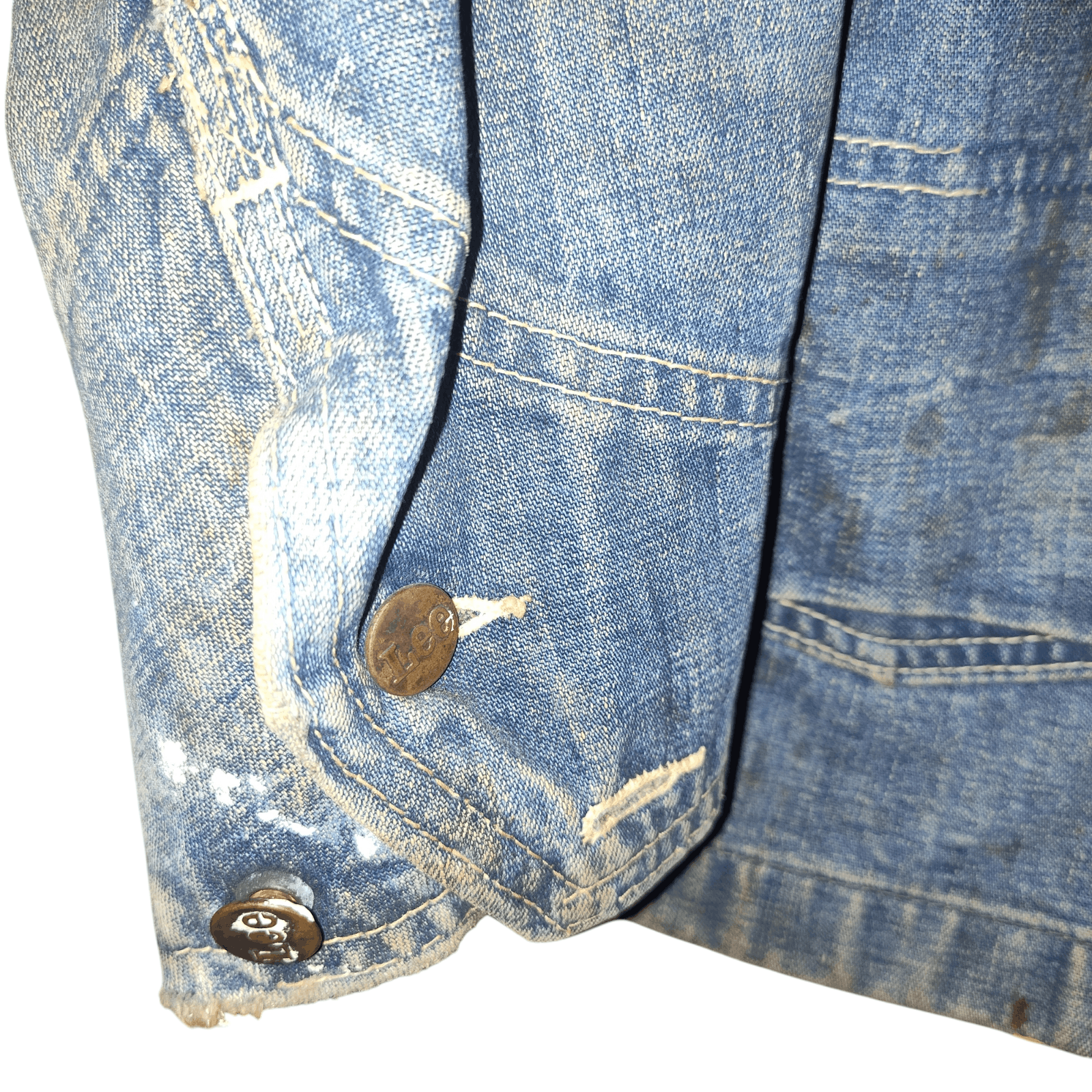 Lee Rare Lee 91-J vintage sanforized union denim chore 60 Size US L / EU 52-54 / 3 - 3 Thumbnail