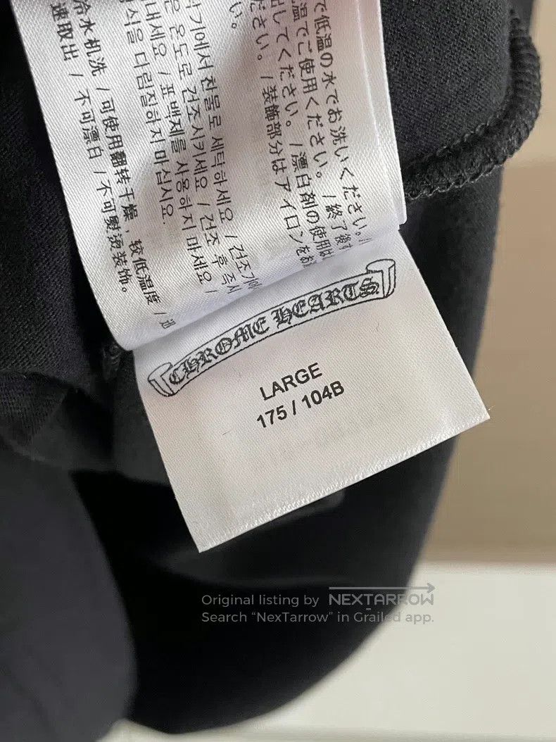 Chrome Hearts CHROME HEARTS Size L Black back Croce heart logo element sh Size US L / EU 52-54 / 3 - 6 Thumbnail