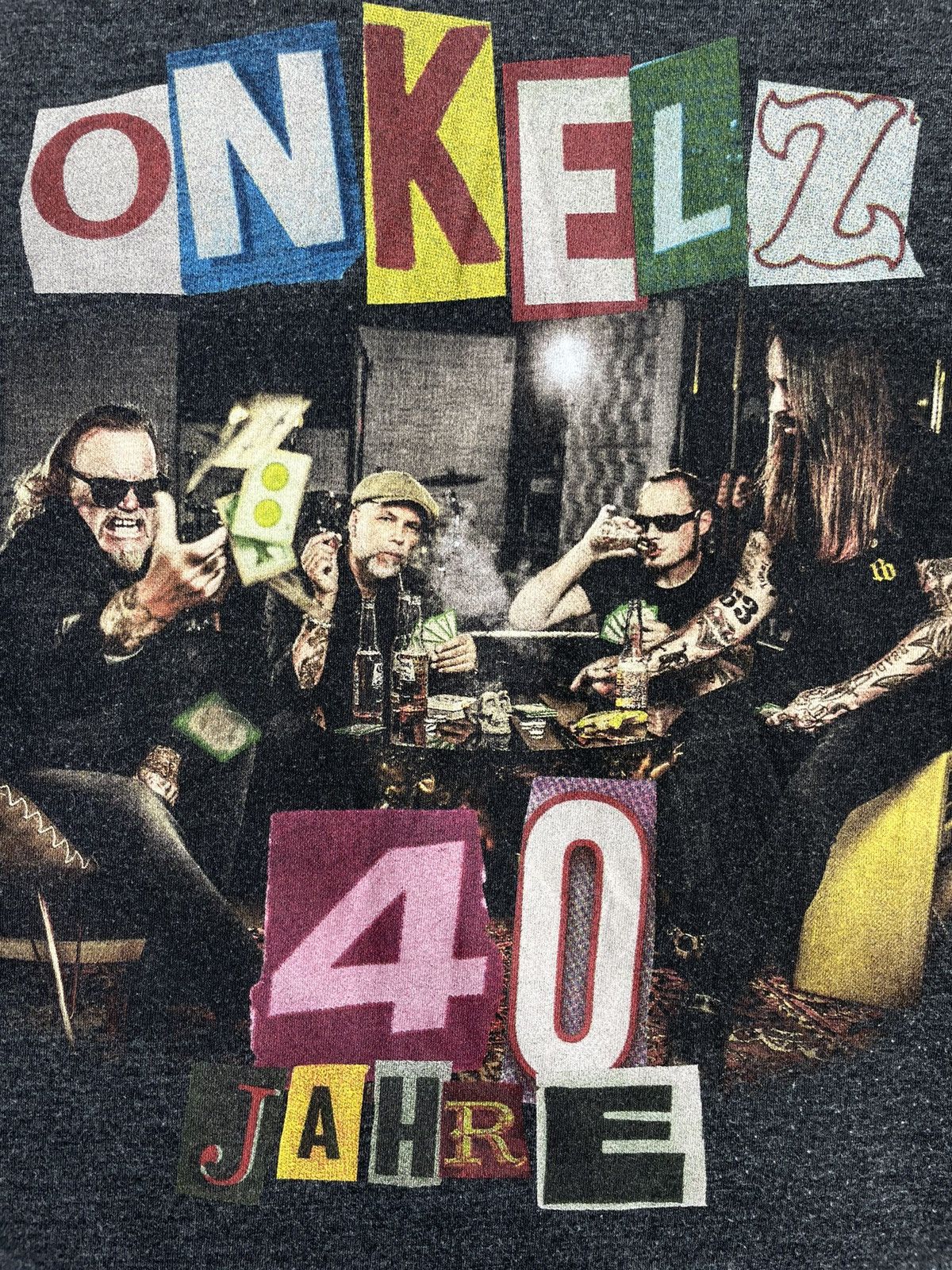 Band Tees Bohse Onkelz Merch T-Shirt Size US L / EU 52-54 / 3 - 2 Thumbnail