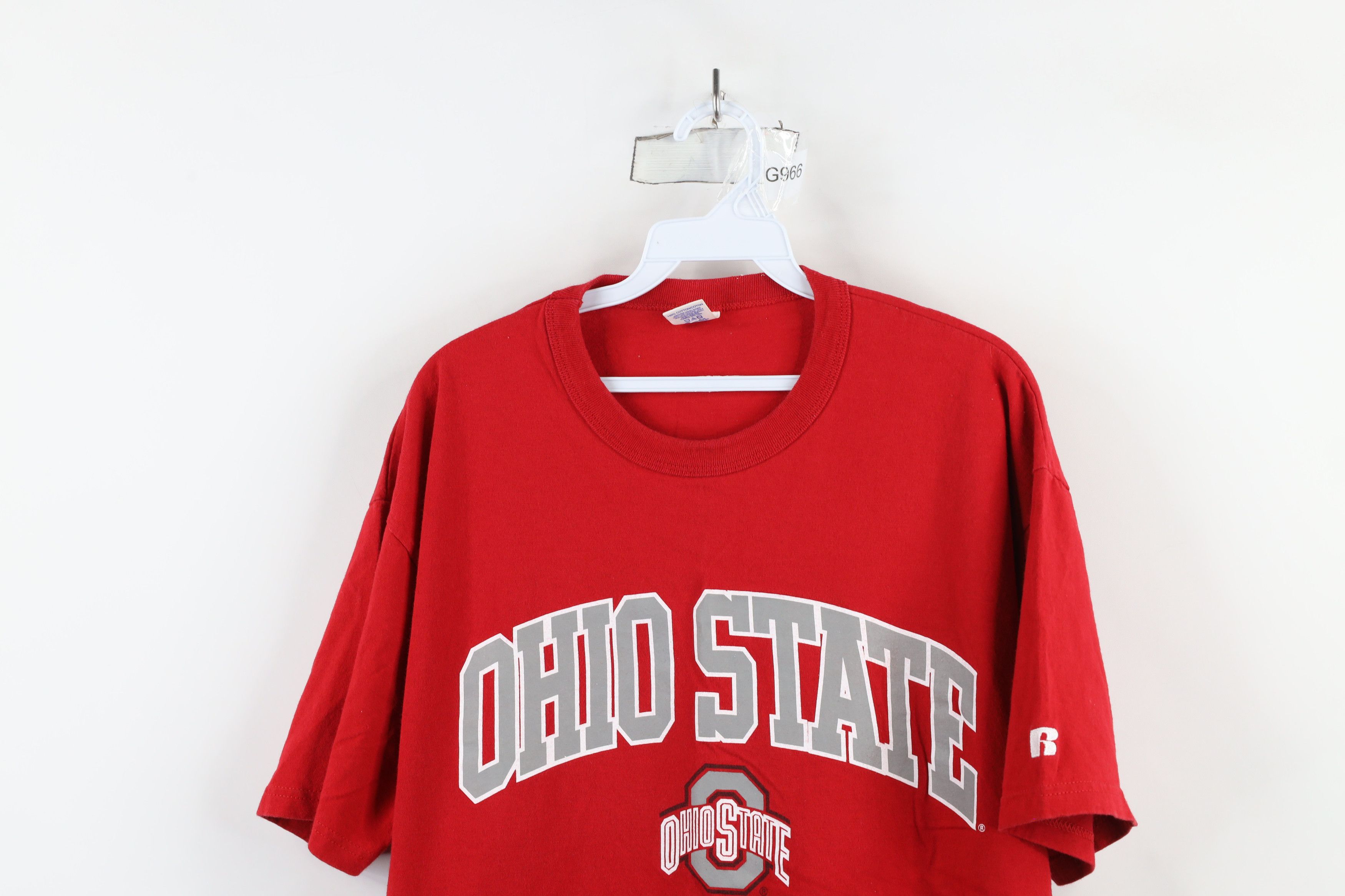 Russell Athletic × Vintage Vintage 90s Russell Athletic Ohio State University T-Shirt Size US L / EU 52-54 / 3 - 2 Thumbnail