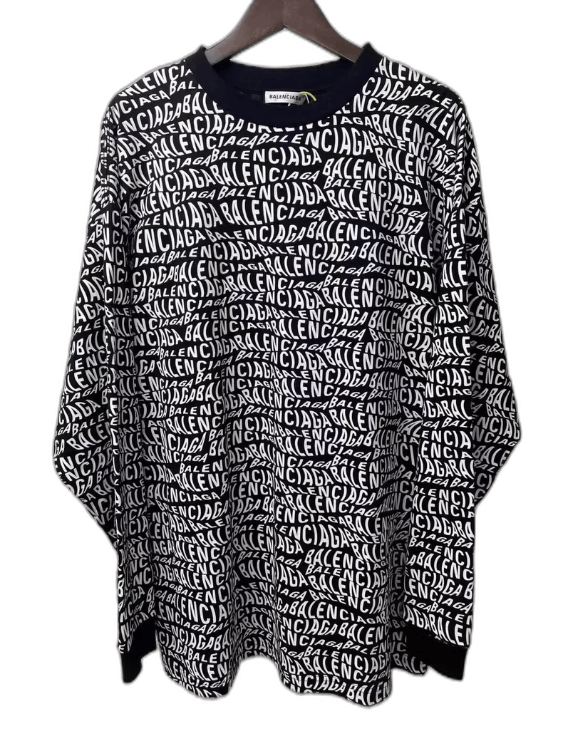 Balenciaga Balenciaga Full Print Long Sleeve Shirt-yf Size US XS / EU 42 / 0 - 1 Thumbnail