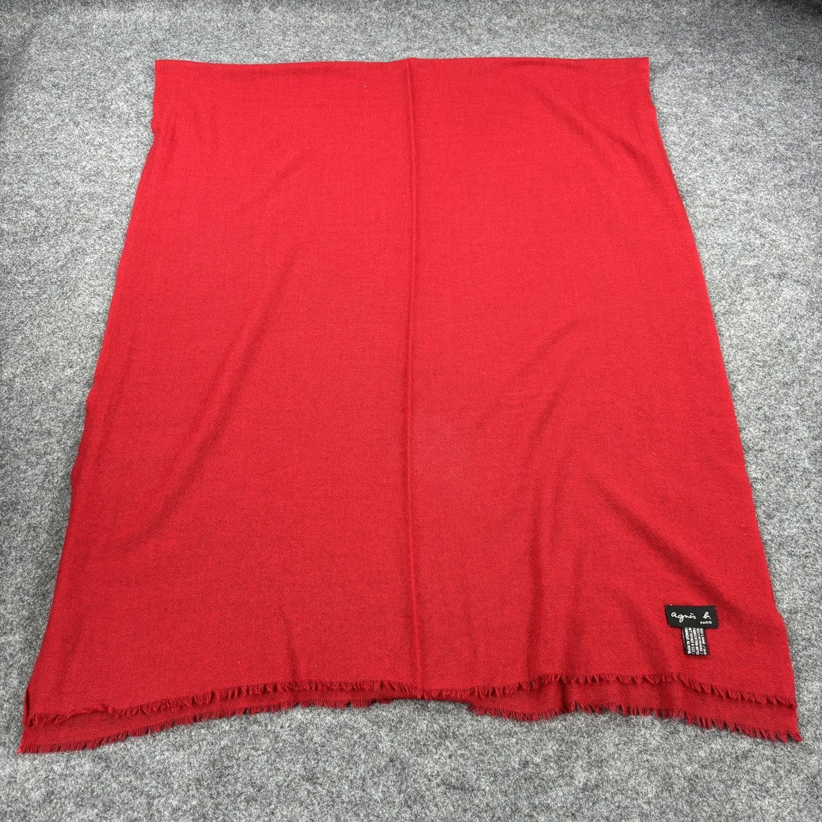 Vintage × agnes b. Agnes B Scarf # D796 # Muffler # Neckwear Size ONE SIZE - 6 Thumbnail