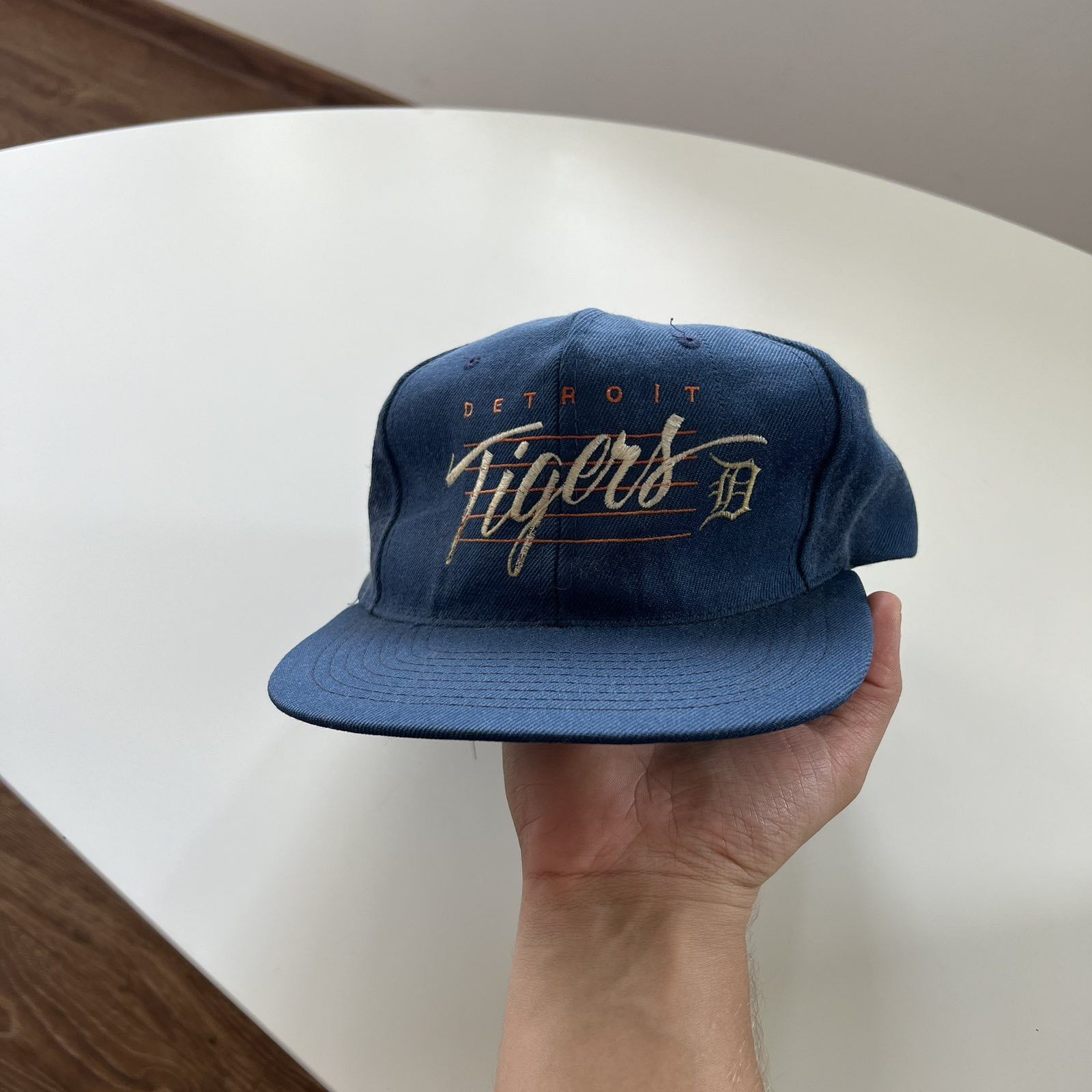 Vintage Detroit Tigers Baseball Cap fitted 90s - Hats