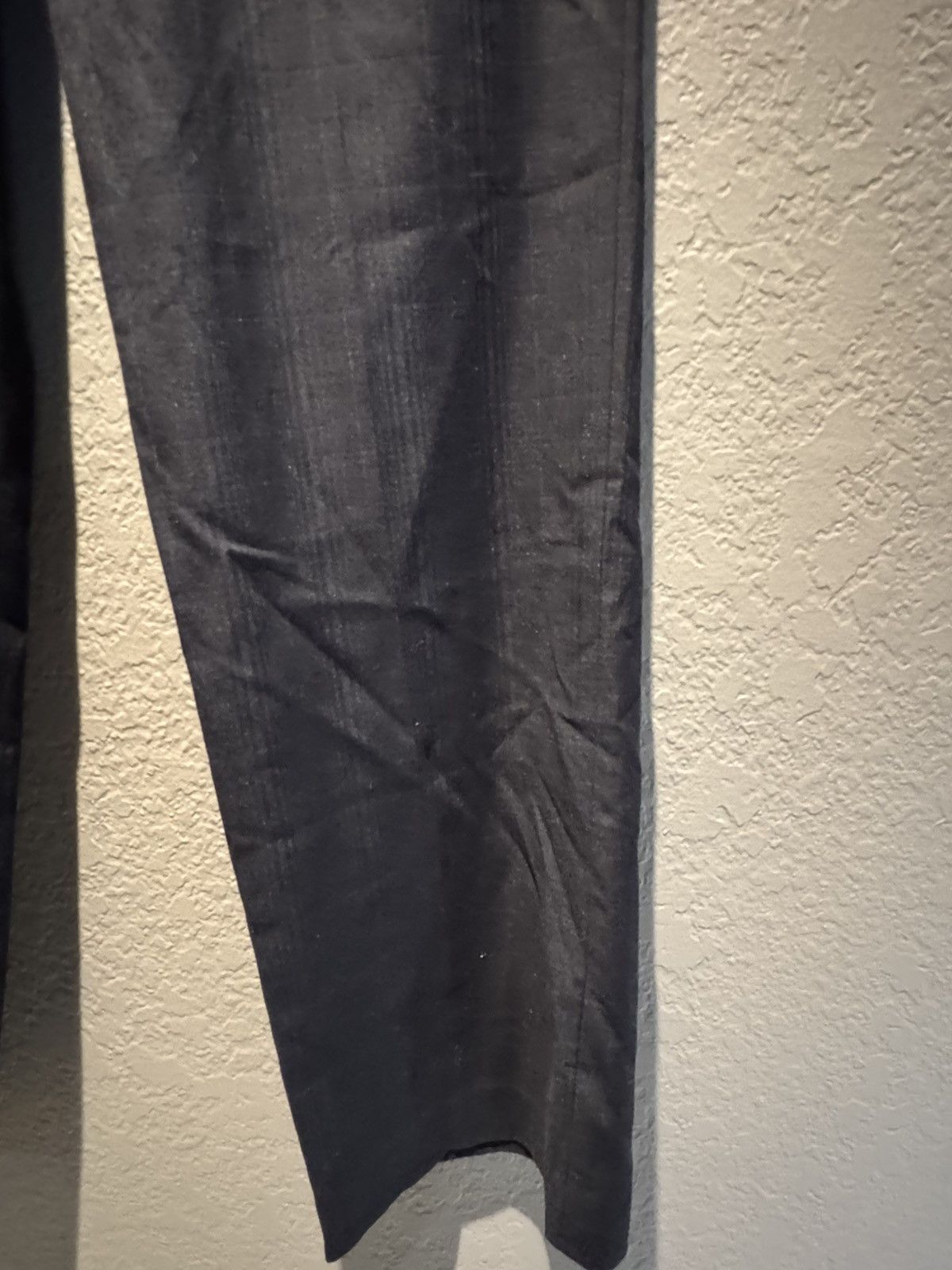 Vintage Plaid Black Slacks Dress Pants Size US 29 - 5 Thumbnail
