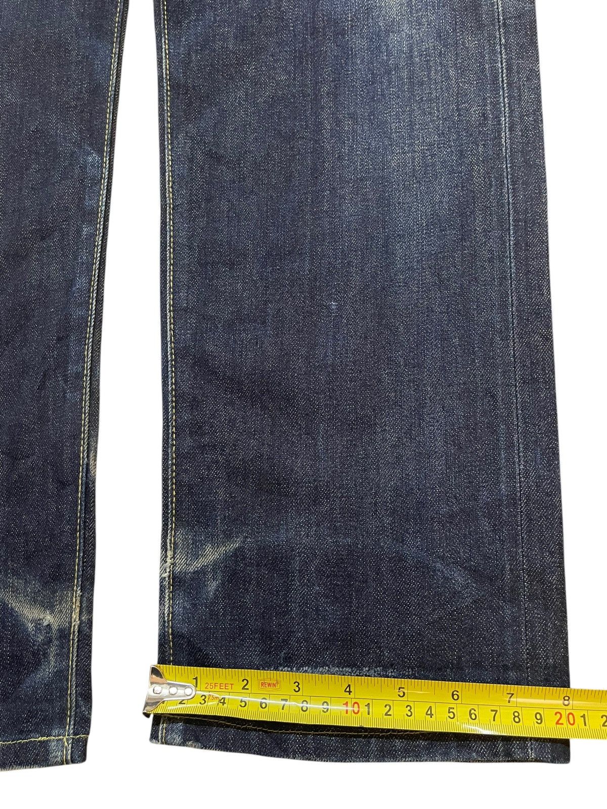 Uniqlo Vintage Japanese Uniqlo Selvedge Blue Faded Wash Style Jeans Size US 34 / EU 50 - 19 Thumbnail