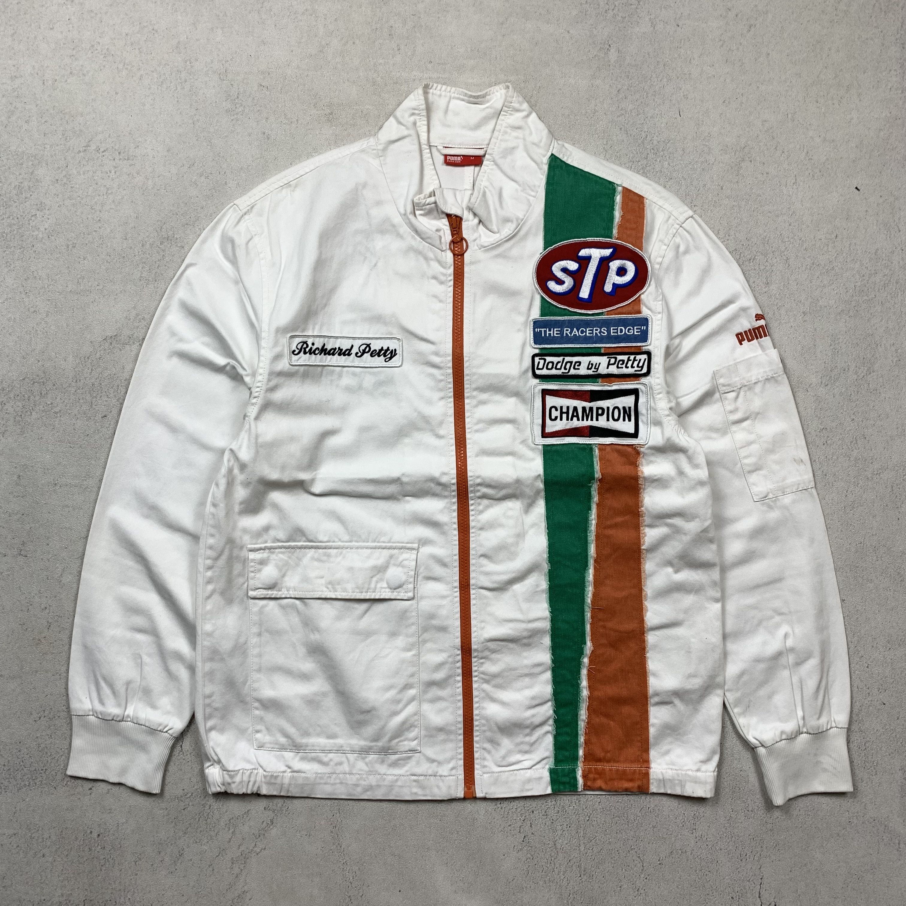 NASCAR × Puma × Vintage PUMA Race Day Jacket Dodge By
