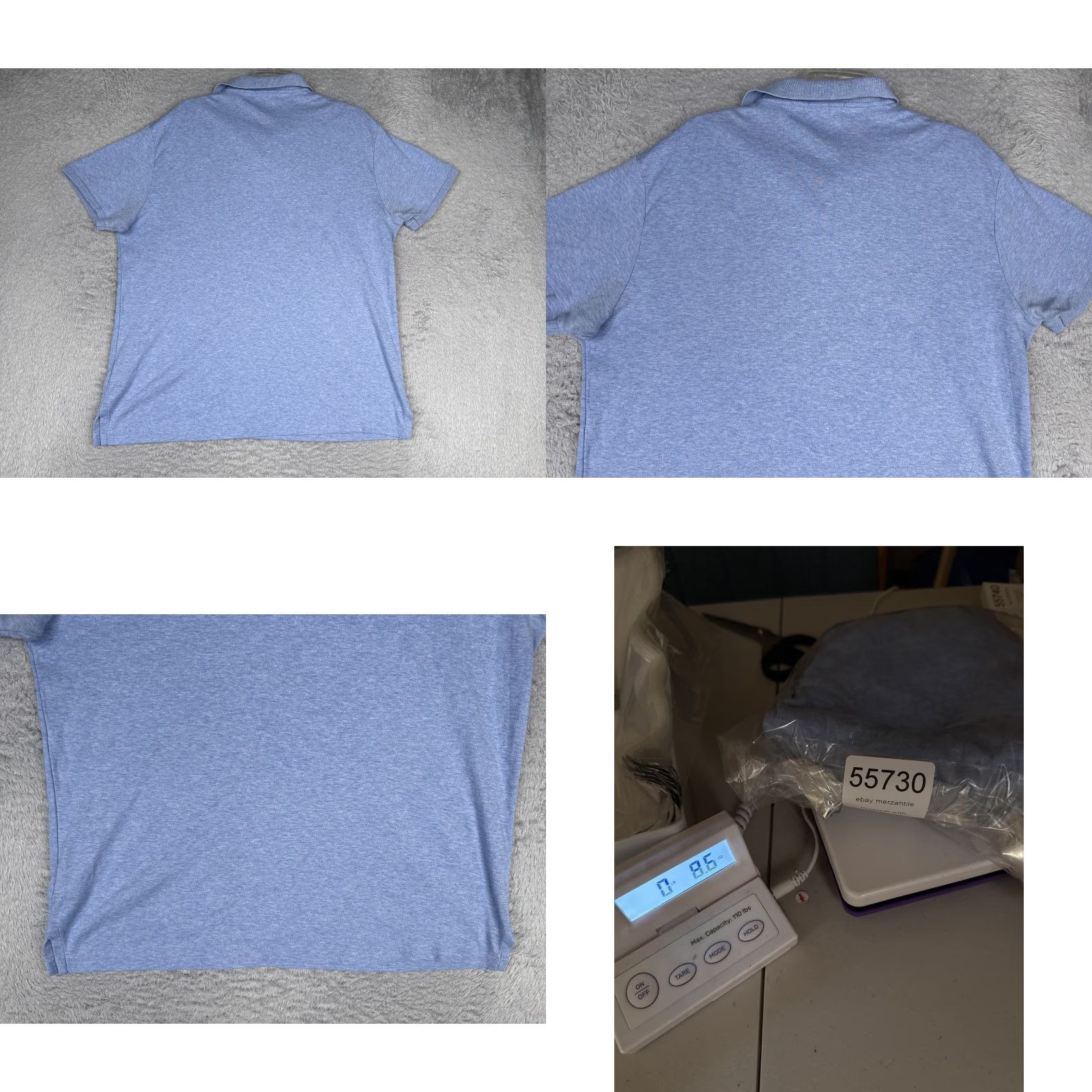 Polo Ralph Lauren Polo Ralph Lauren Polo Shirt Mens XL Blue Slim Fit Cotton Embroidered Logo Size US XL / EU 56 / 4 - 9 Thumbnail