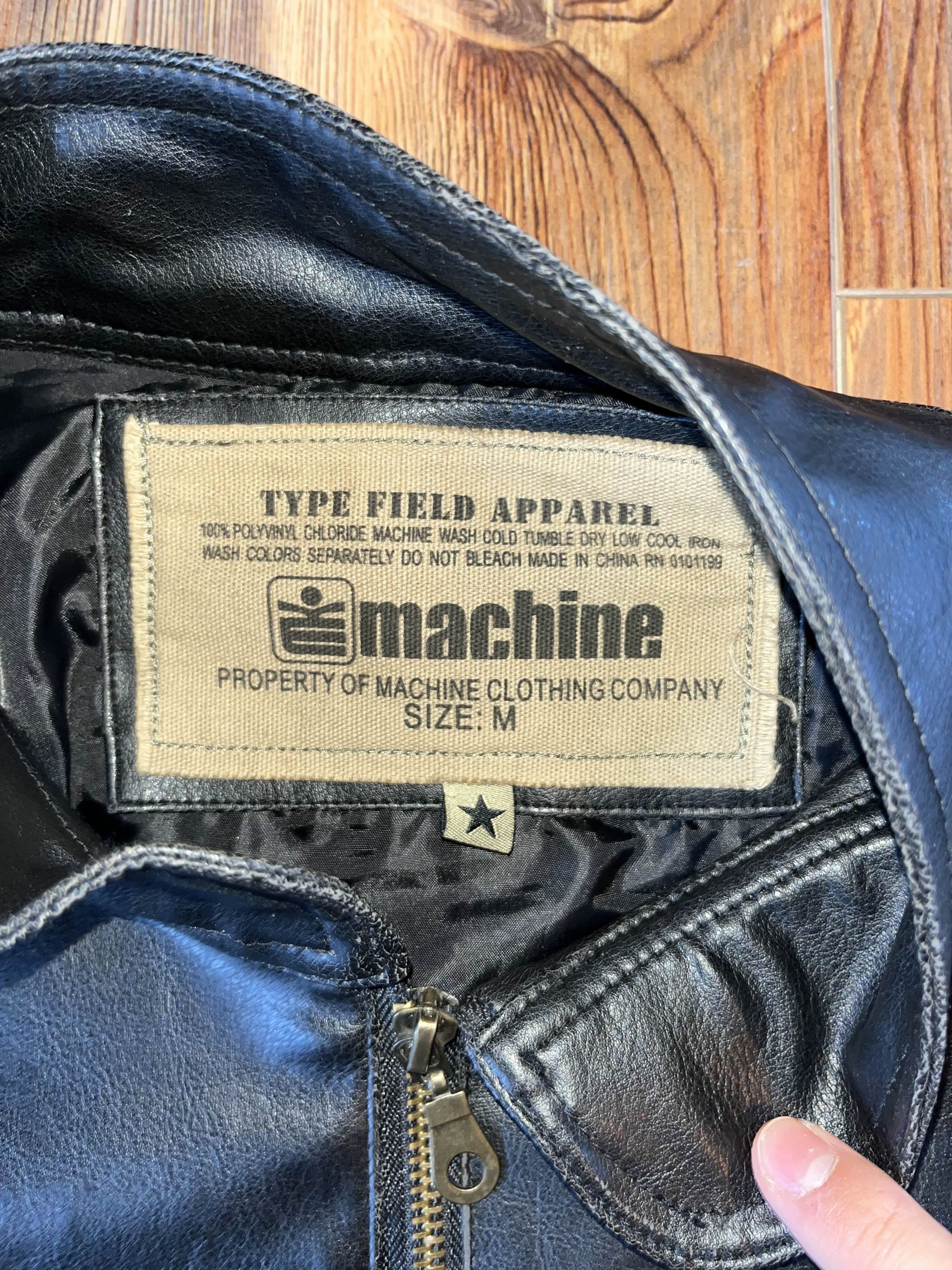Vintage Vintage 90s Leather Biker Jacket Size US M / EU 48-50 / 2 - 4 Thumbnail