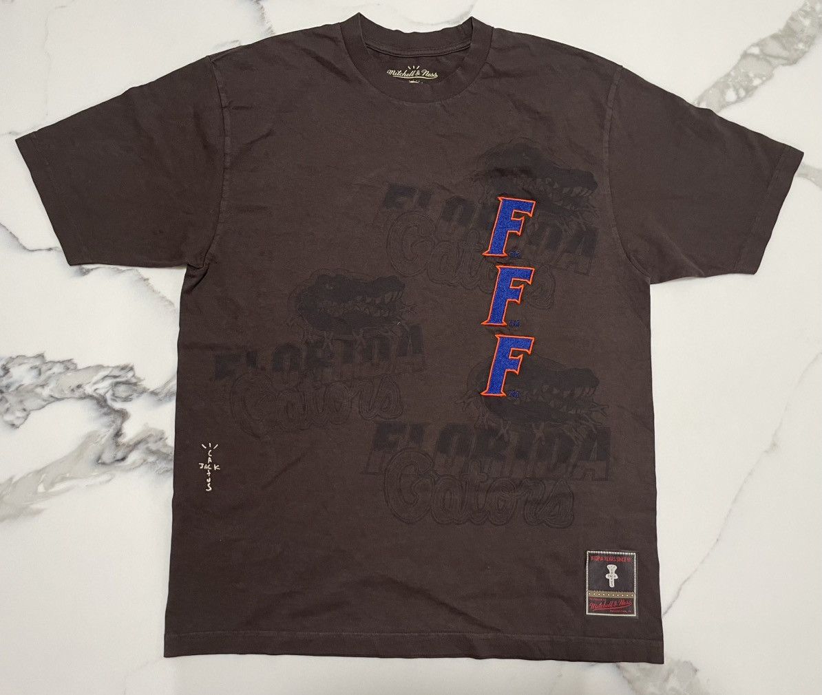Travis Scott Travis Scott x Florida Mitchell & Ness Shirt Sz Large NEW Size US L / EU 52-54 / 3 - 1 Thumbnail