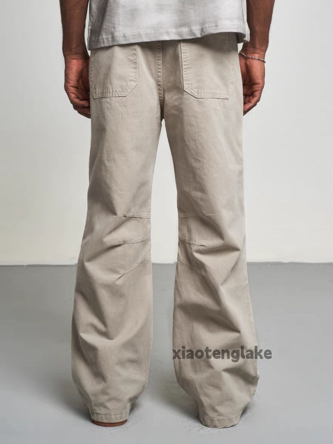 Vintage Unisex washed faded utility skate punk yuppie pants Size US 32 / EU 48 - 2 Thumbnail