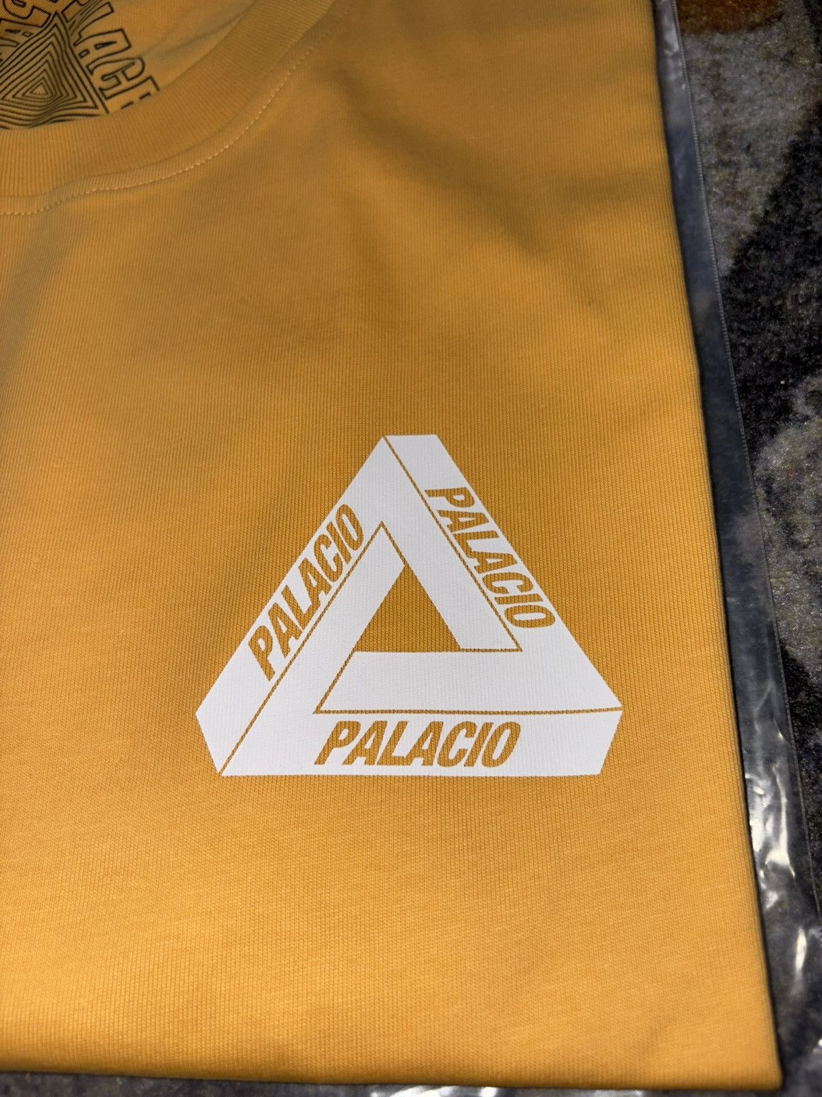 Palace Palace Spanish Tri Lingual T-Shirt Yellow Size US S / EU 44-46 / 1 - 3 Thumbnail