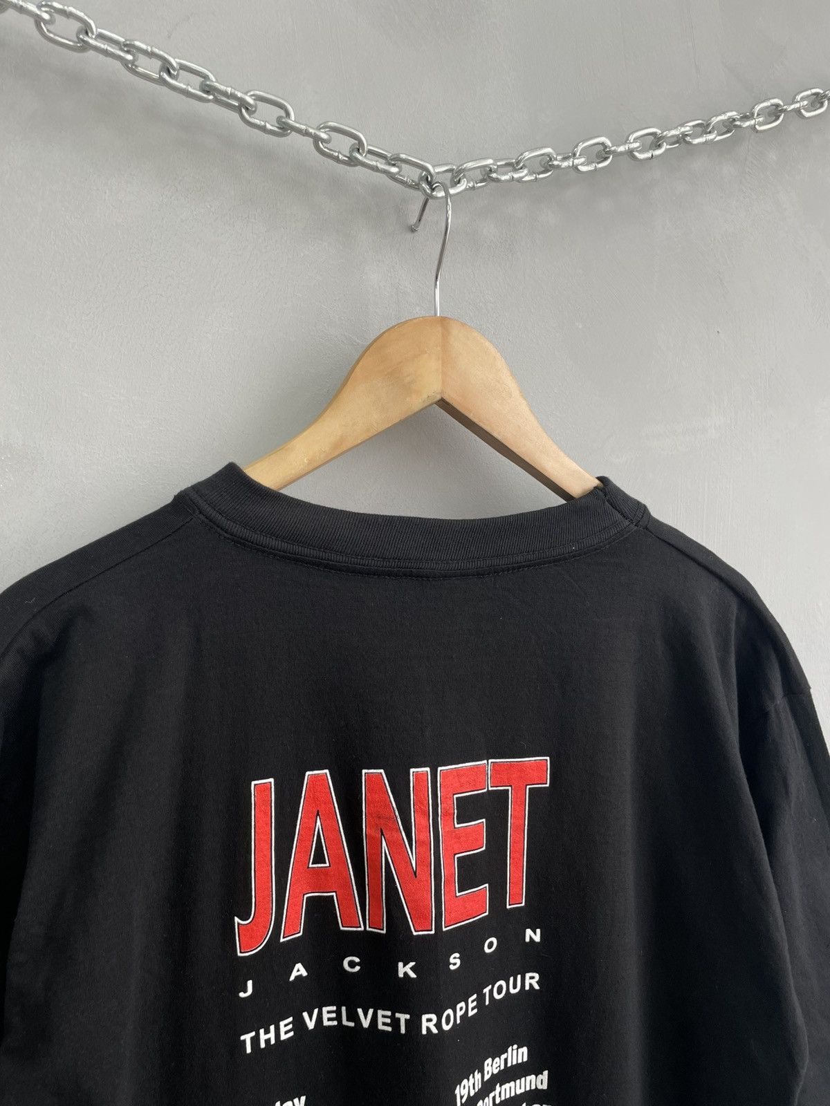 Band Tees Janet Jackson 90s tour t shirt rare band tees Size US XL / EU 56 / 4 - 11 Thumbnail