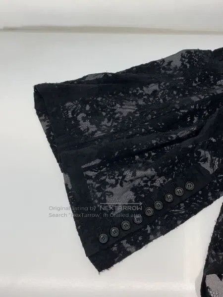 Comme des Garcons Comme Des Garcons Black vintage lace patterned coat Size XS / US 0-2 / IT 36-38 - 5 Thumbnail
