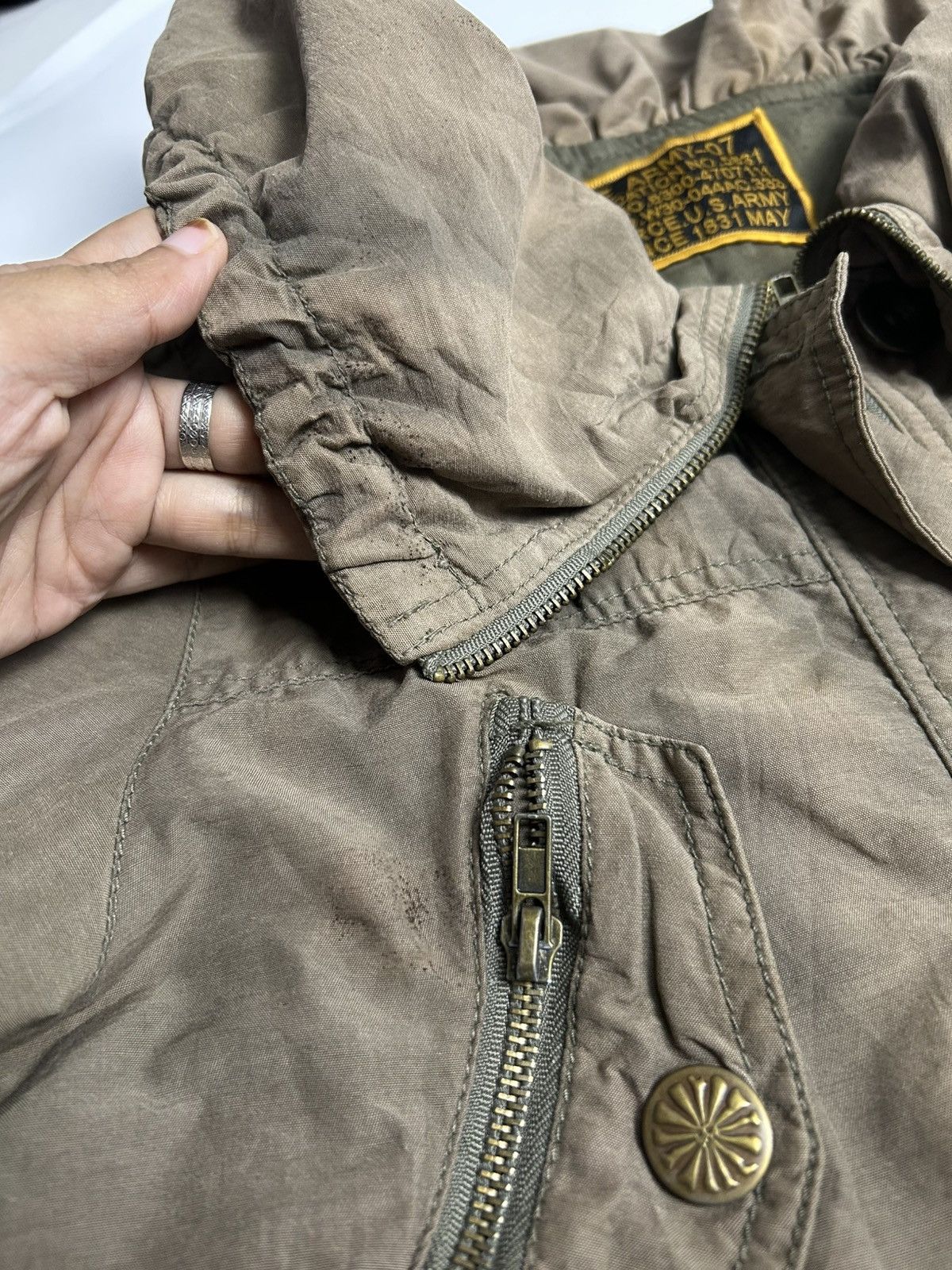 Le Grande Bleu (L.G.B.) LGB STYLE AIR FORCE U.S ARMY PARKA MULTI POCKET JACKET Size M / US 6-8 / IT 42-44 - 5 Thumbnail