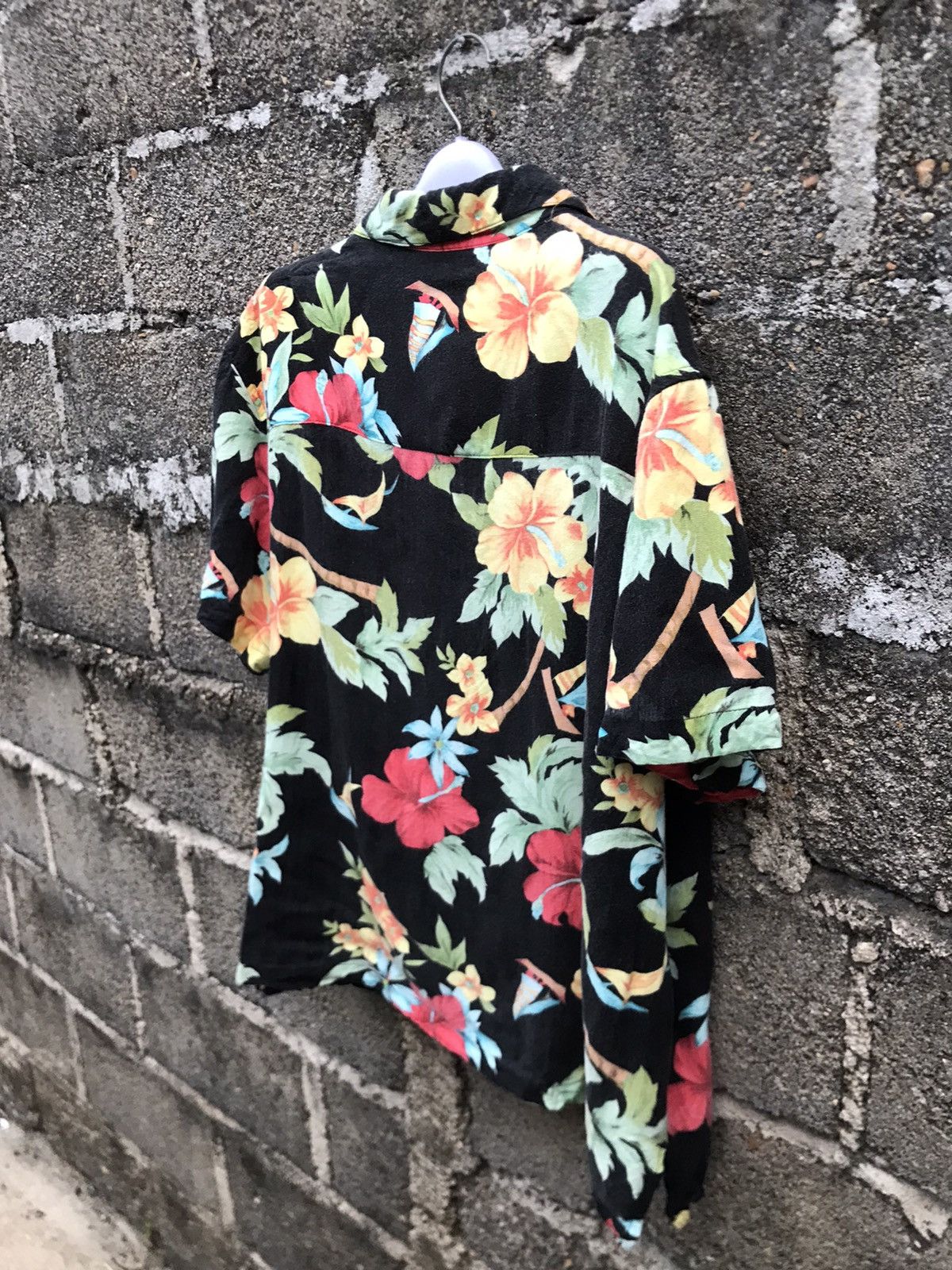 Caribbean ⚡️Vintage Caribbean Joe Button Hawaii Short Sleeve Size L / US 10 / IT 46 - 12 Thumbnail