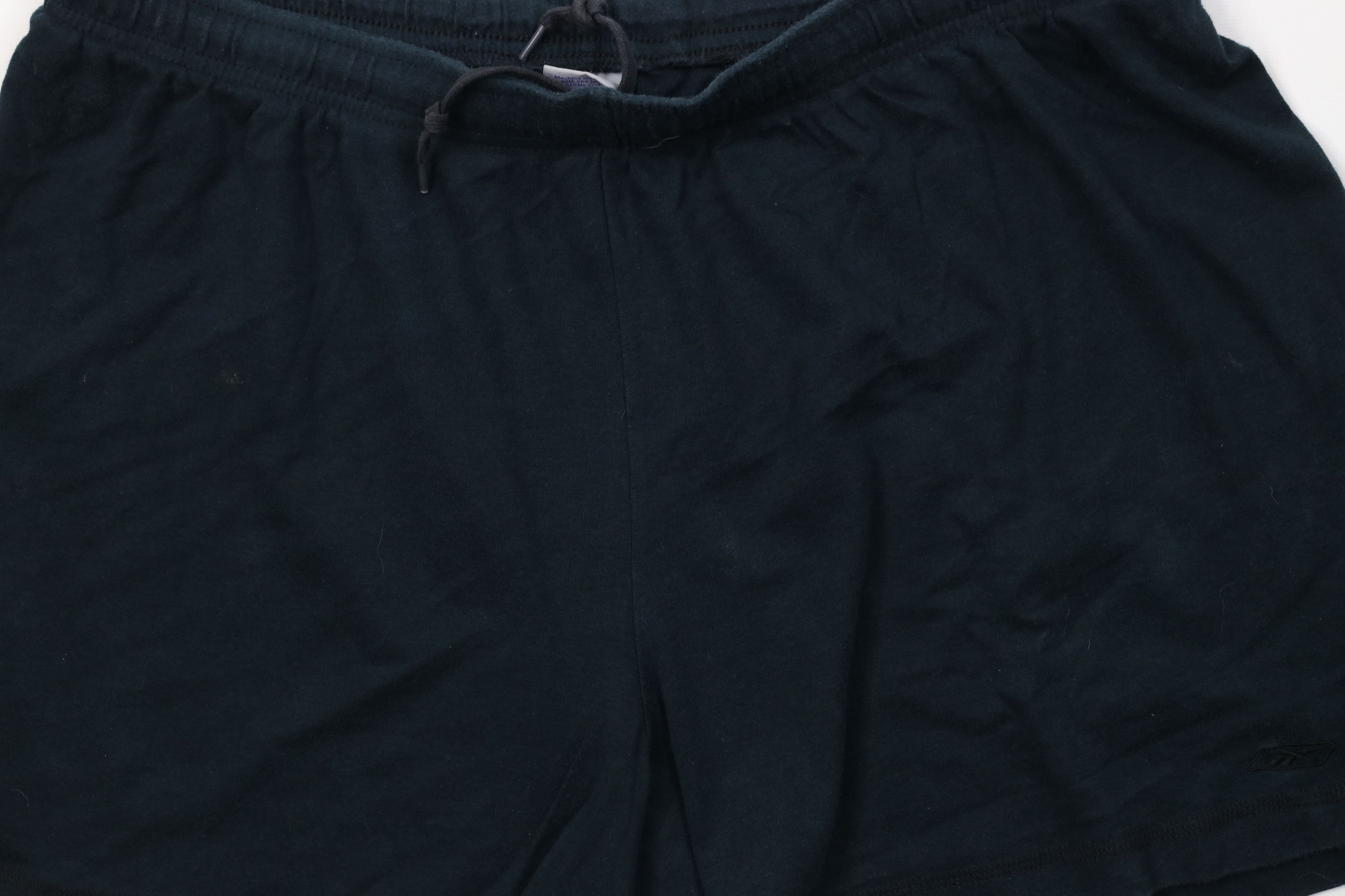 Reebok Vintage 90s Reebok Faded Classic Logo Hot Booty Shorts Black Size 36" / US 14 / IT 50 - 3 Thumbnail