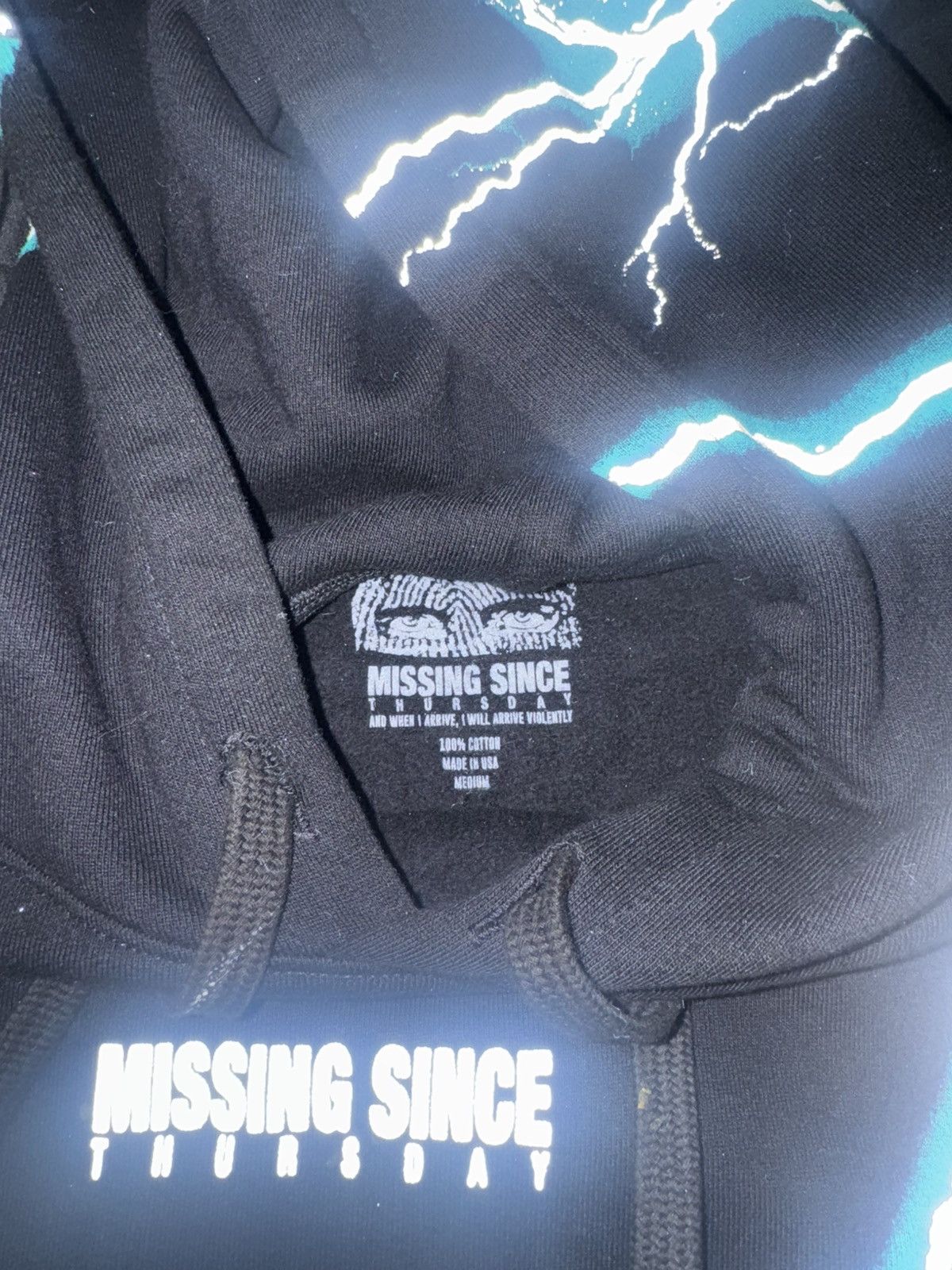 Missing Since Thursday OG MST HOODIE Size US M / EU 48-50 / 2 - 2 Thumbnail