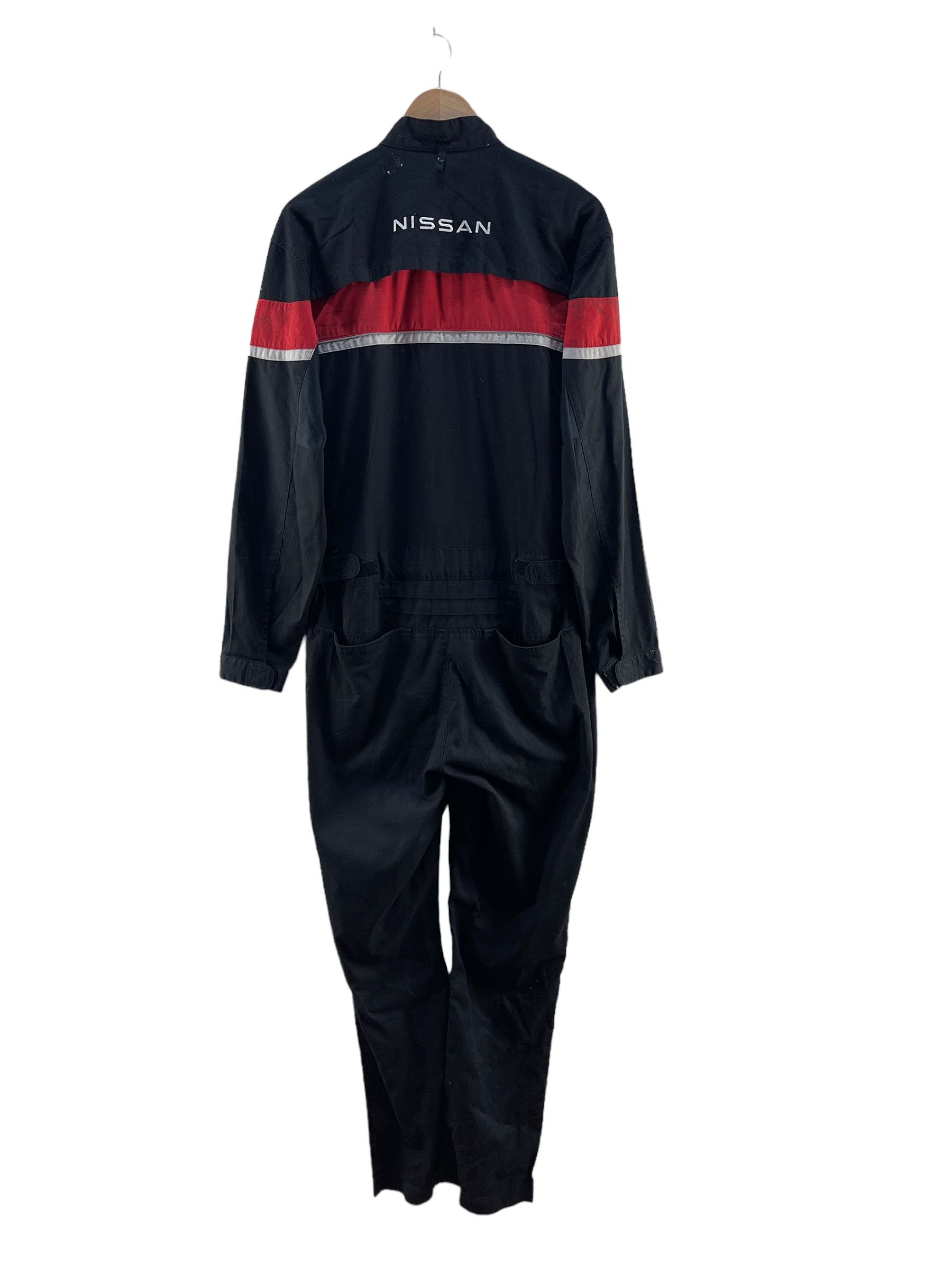 Japanese Brand Vintage Nissan Overall Jumpsuits Size US 34 / EU 50 - 1 Thumbnail