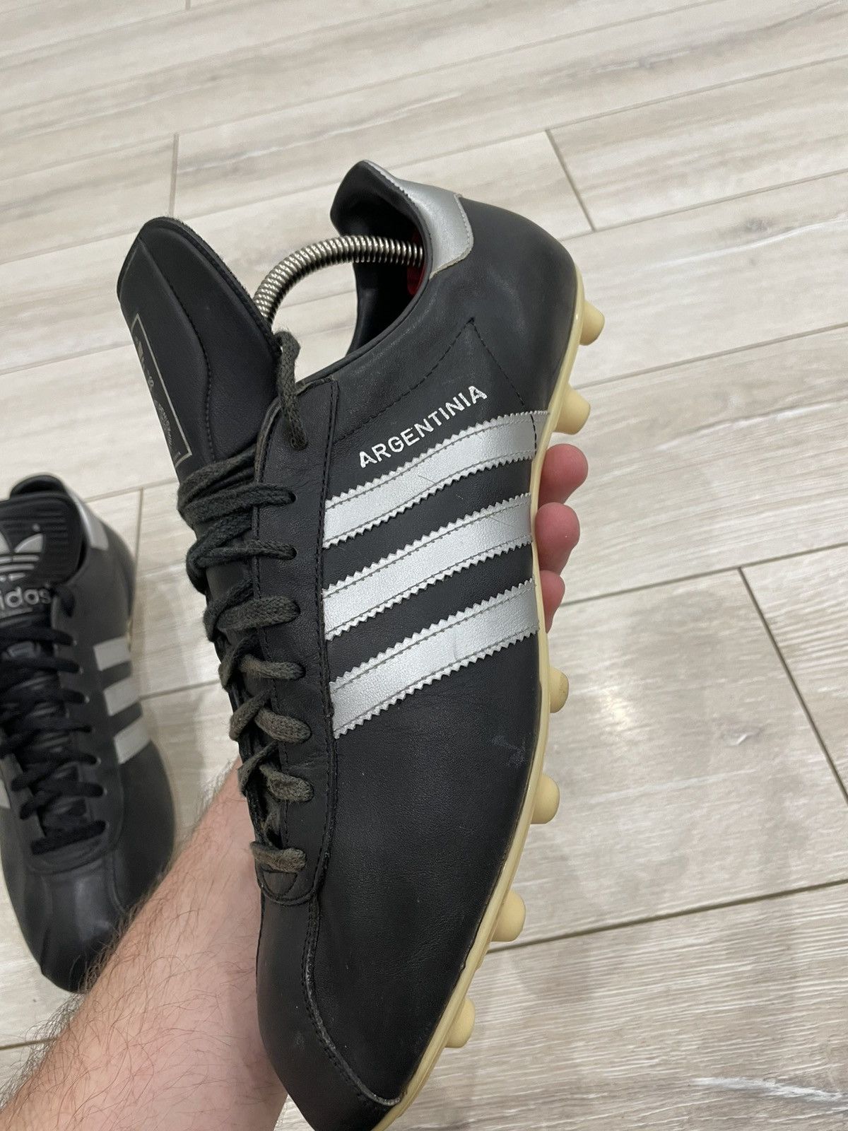 Adidas Adidas Argentina Vintage 80's Soccer Football Boots Rare Size US 10.5 / EU 43-44 - 13 Thumbnail