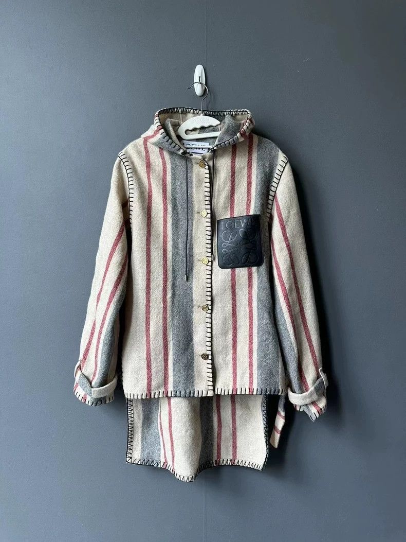 Loewe LOEWE Wool-pink cardigan Size 4XL / US 24-26 - 1 Thumbnail