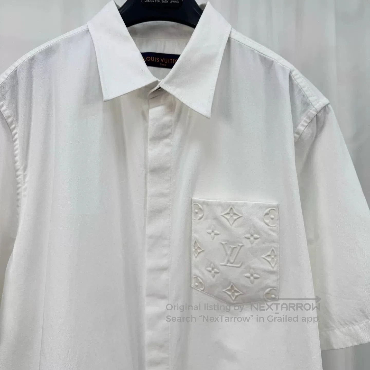 Louis Vuitton louis vuitton embossed short sleeve shirt. Size US XXL / EU 58 / 5 - 3 Thumbnail