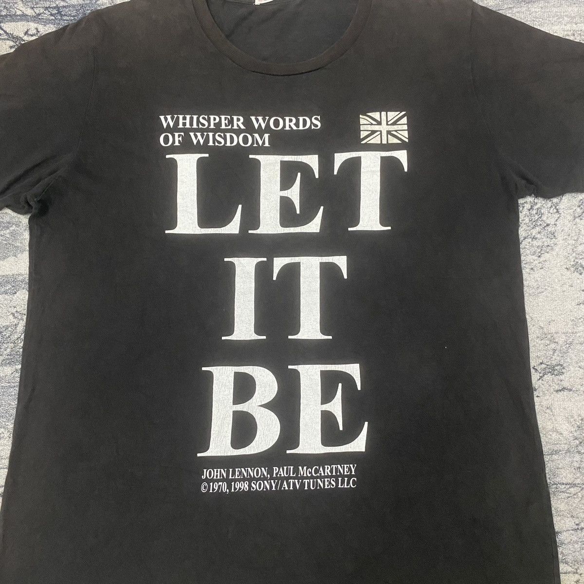 Band Tees × Japanese Brand Vintage Y2K Album Let It be John Lennon by Uniqlo Size US L / EU 52-54 / 3 - 2 Thumbnail