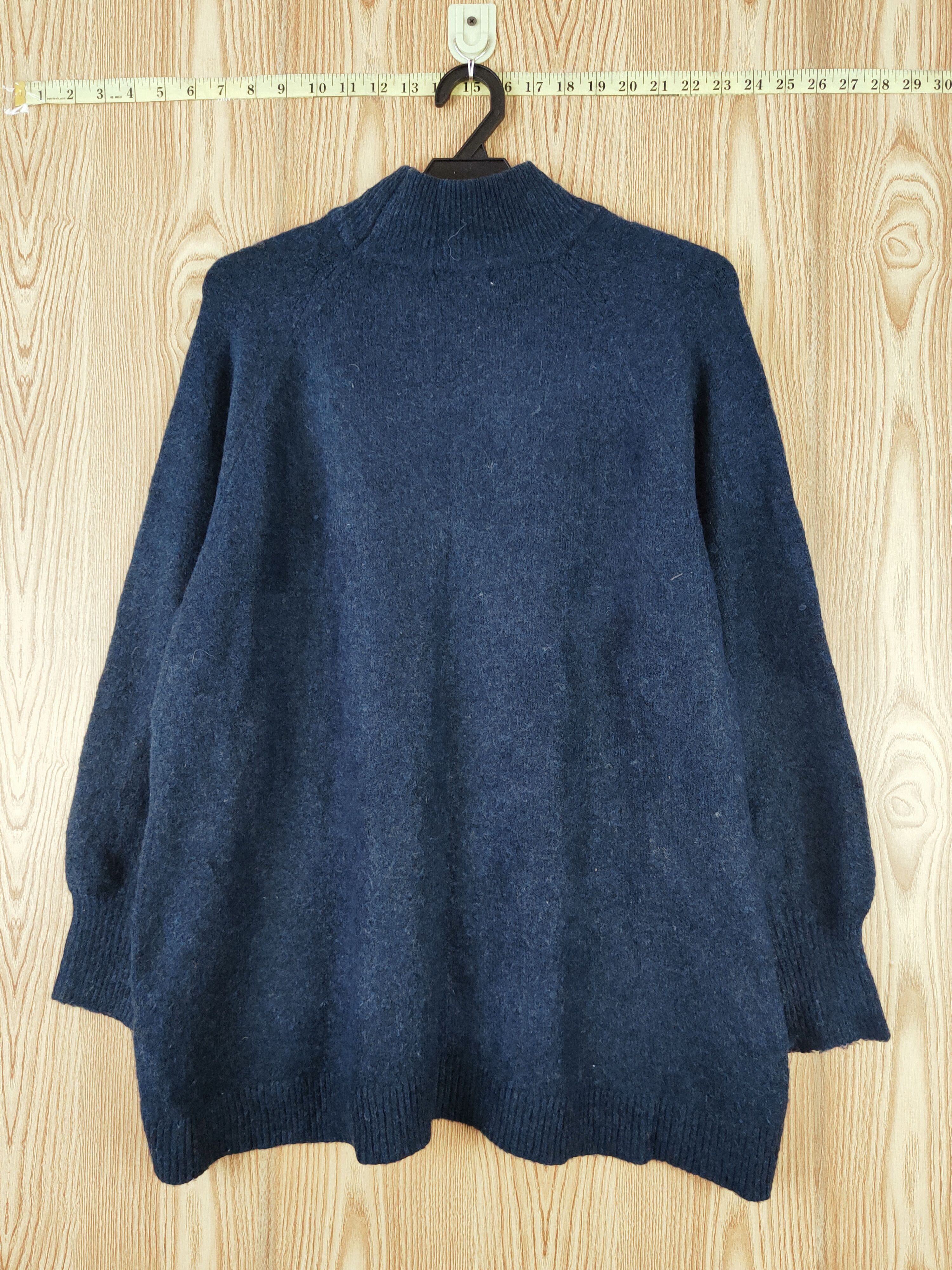 Homespun Knitwear Earth Music & Ecology Navy Knitwear Sweatshirts #W734 Size US L / EU 52-54 / 3 - 7 Thumbnail