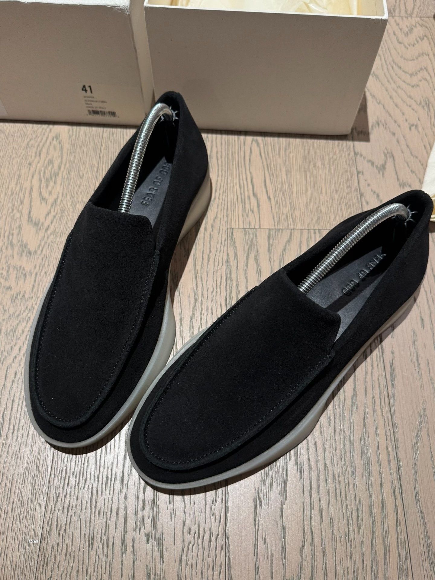 Fear of God Fear Of God The Eternal Dress leather loafers mule