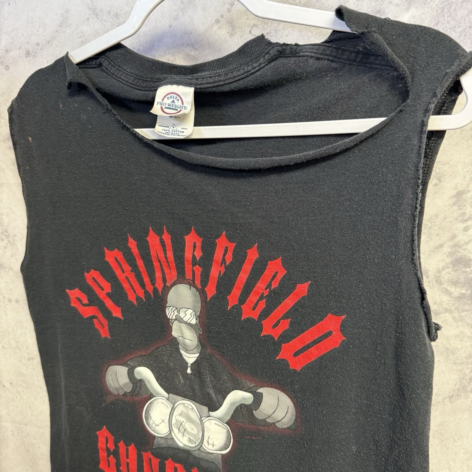 Vintage Vitnage Springfield Choppers T Shirt Mens S 17.5x25.5 Cut Size US S / EU 44-46 / 1 - 3 Thumbnail