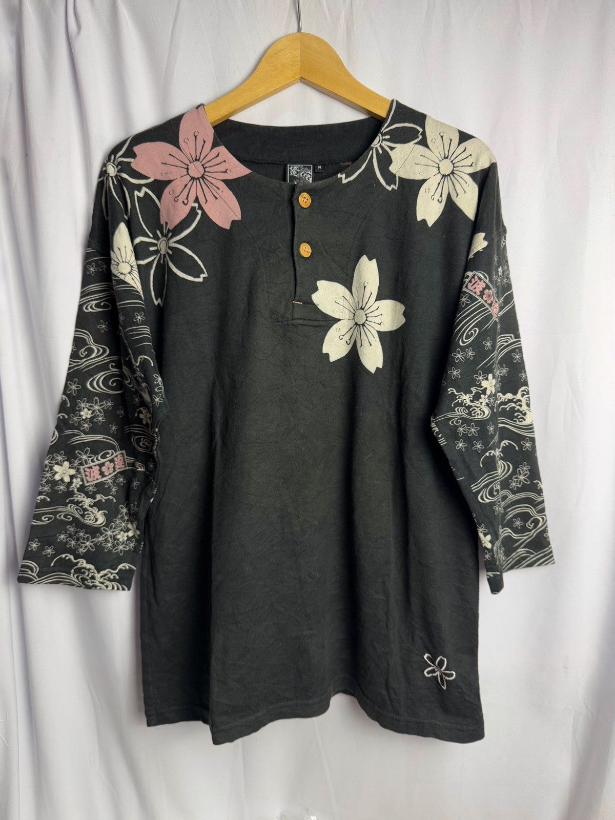 Beauty Beast × Hysteric Glamour × Japanese Brand Japanese Brand Flower Button 3/4 Sleeve Size US M / EU 48-50 / 2 - 1 Thumbnail