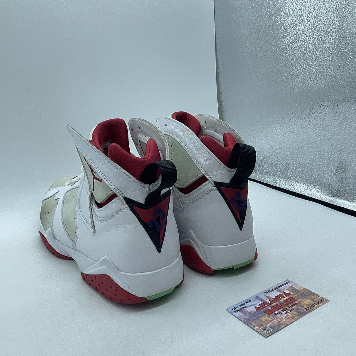Jordan Brand Air Jordan 7 hare Size US 11.5 / EU 44-45 - 4 Thumbnail