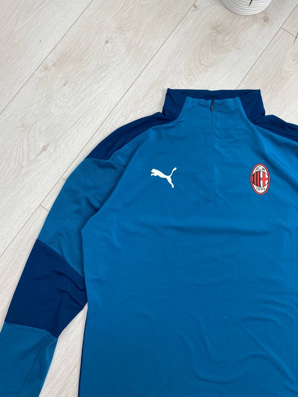 Puma Puma AC Milan 1/4 Zip Training soccer jersey size L Size US L / EU 52-54 / 3 - 2 Thumbnail