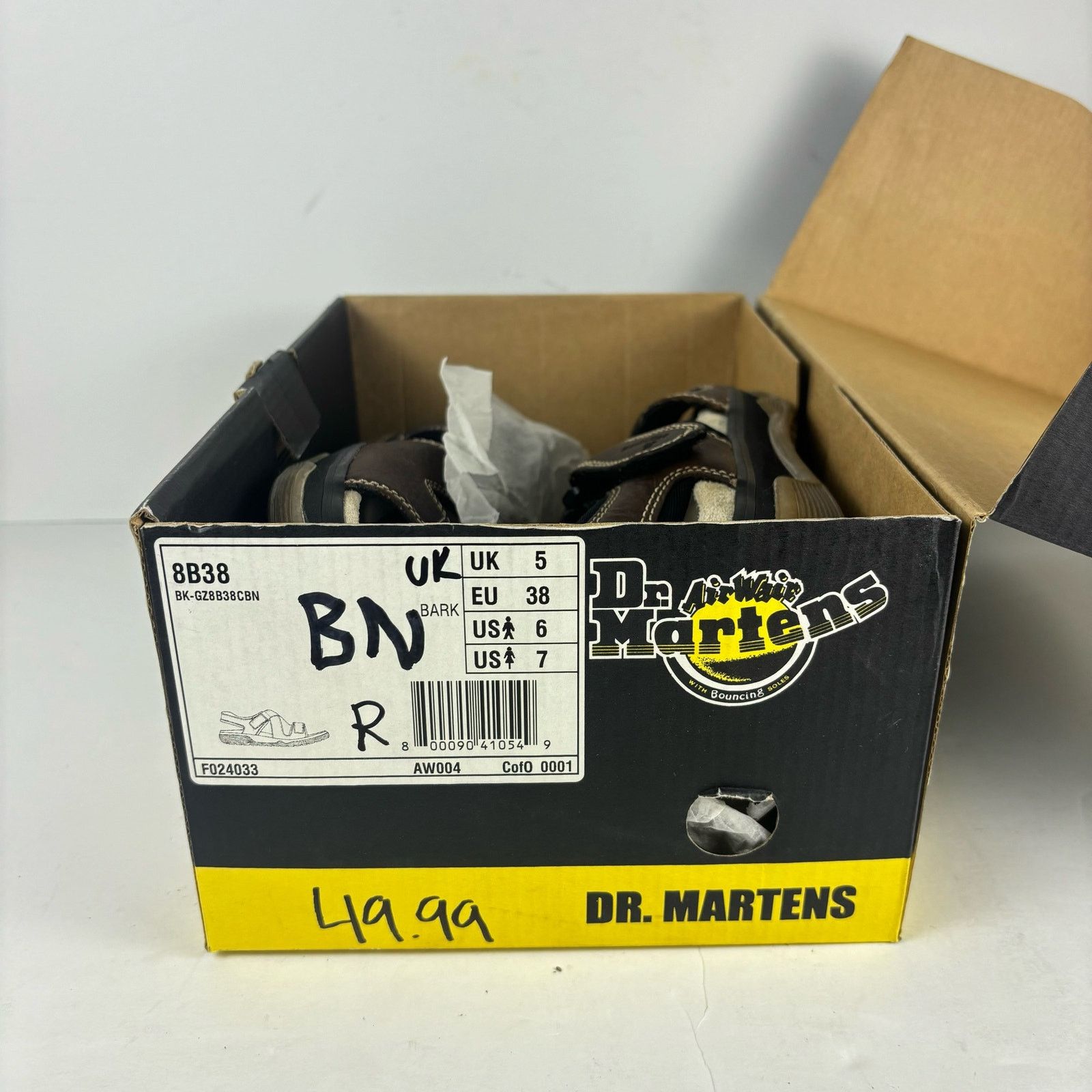 Dr. Martens VTG Dr Martens leather strap sandals casual boho womens 7 Size US 7 / IT 37 - 8 Thumbnail
