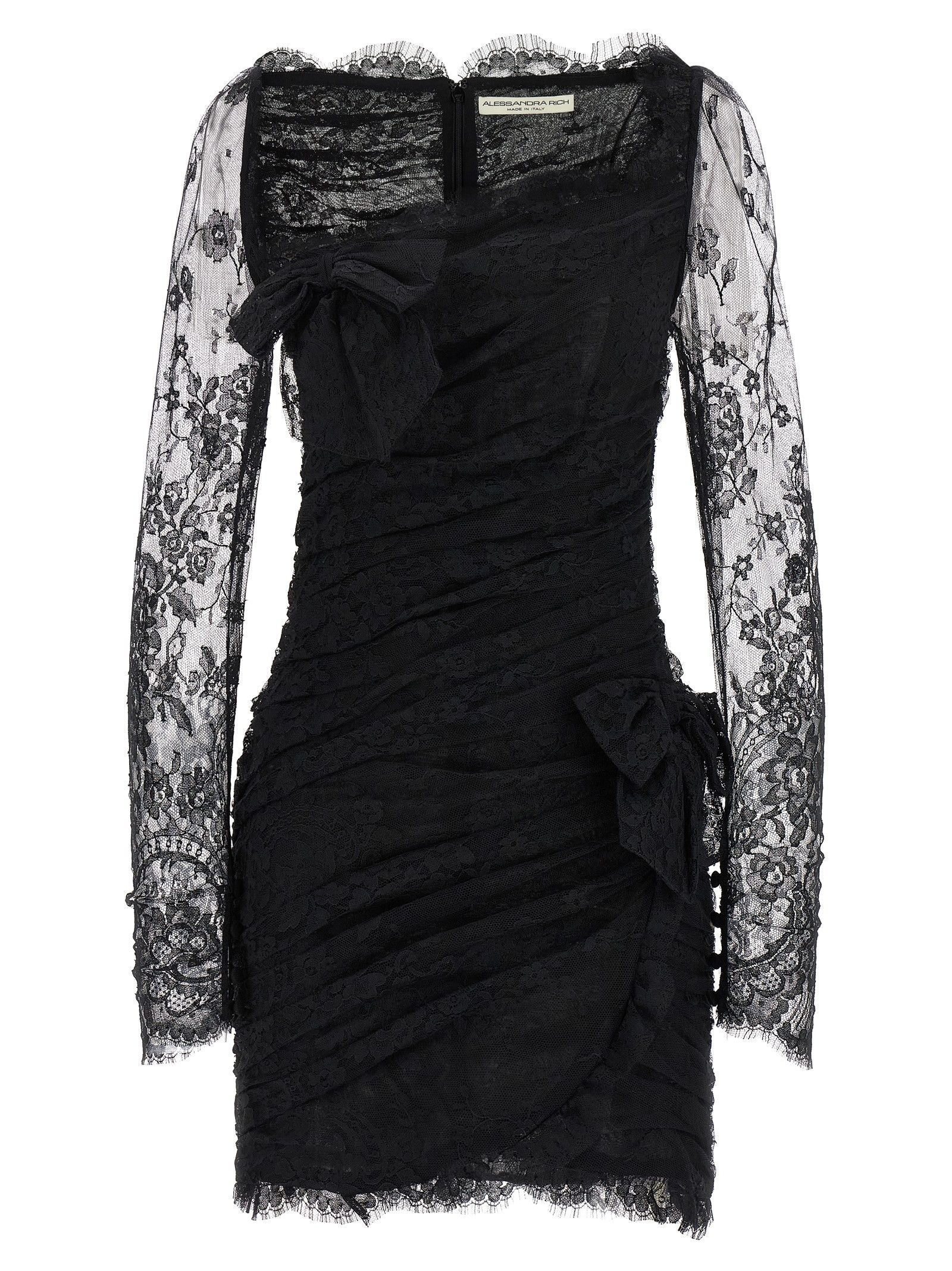 Alessandra Rich Draped dress. Size S / US 4 / IT 40 - 1 Thumbnail
