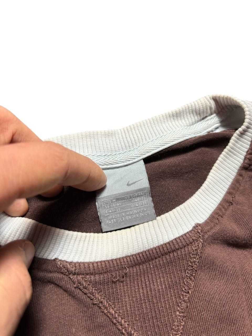 Nike VINTAGE Nike Athletic Dept Brown Stripe Crewneck M Size US M / EU 48-50 / 2 - 7 Thumbnail