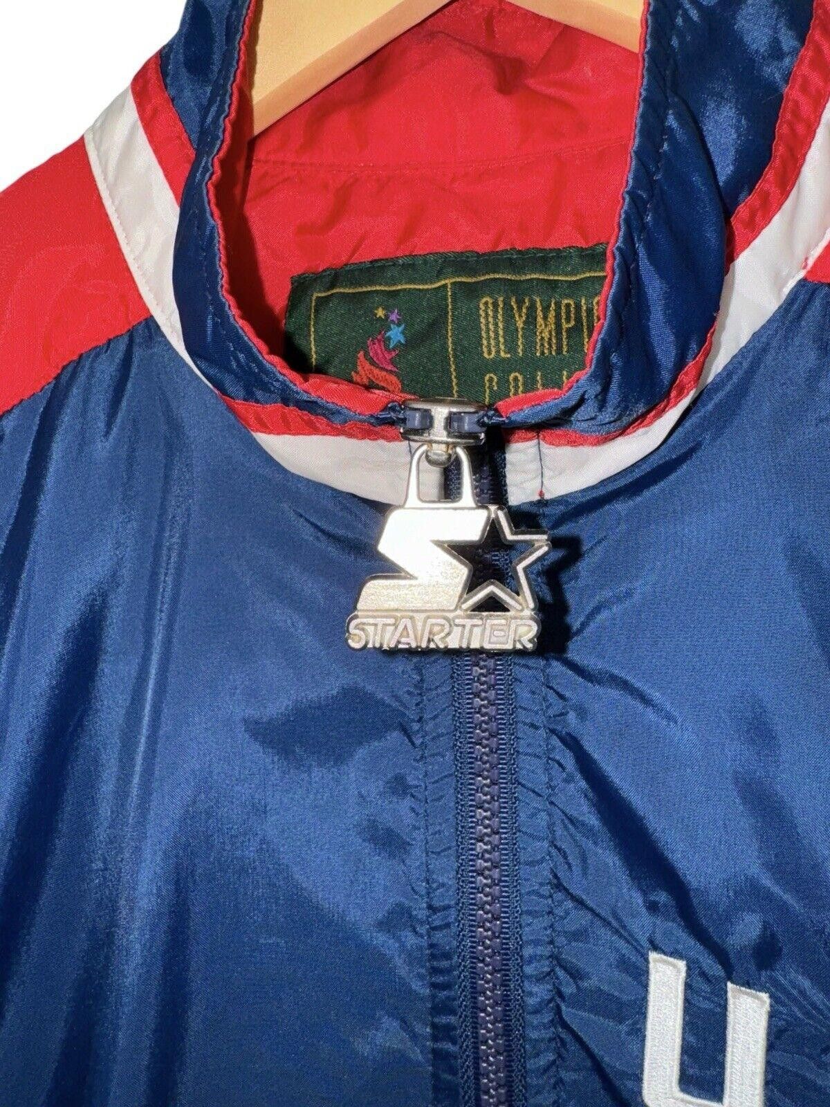 Starter VTG Starter USA Atlanta Olympics 1996 Windbreaker Jacket M Size ONE SIZE - 4 Thumbnail