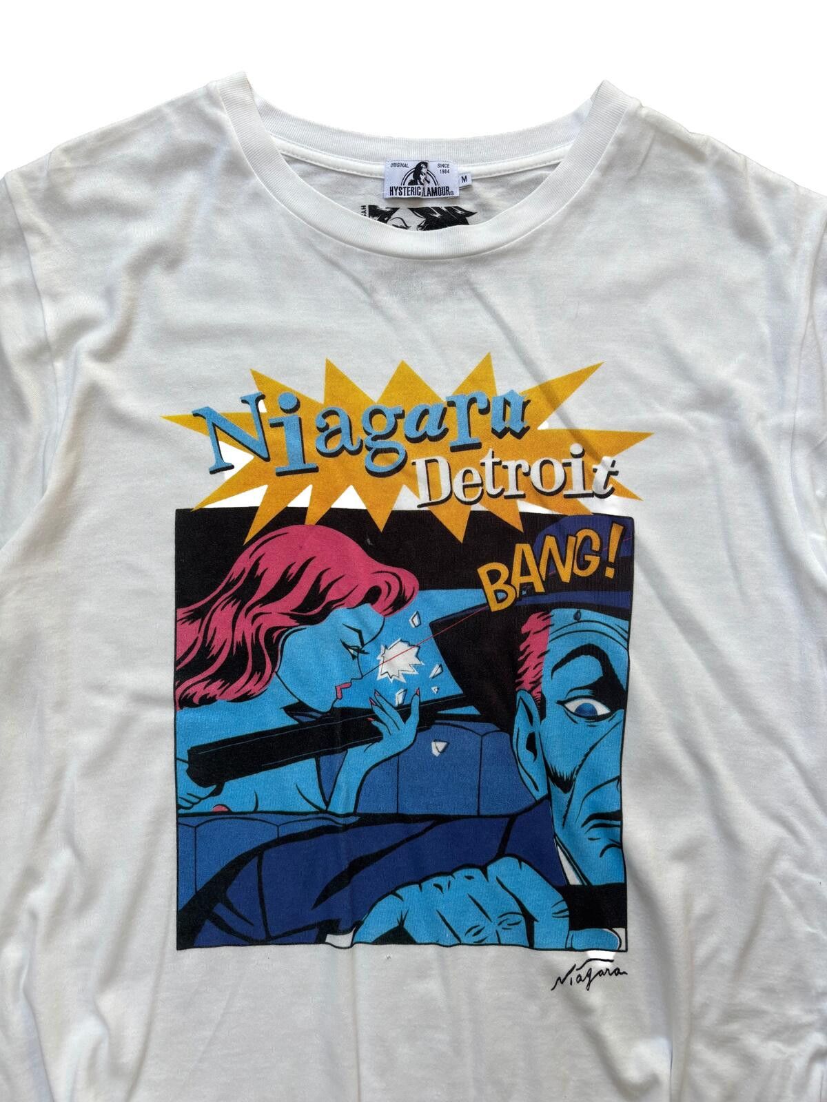 Hysteric Glamour Hysteric Glamour Niagara Detroit Graphic Tee M Size US M / EU 48-50 / 2 - 2 Thumbnail