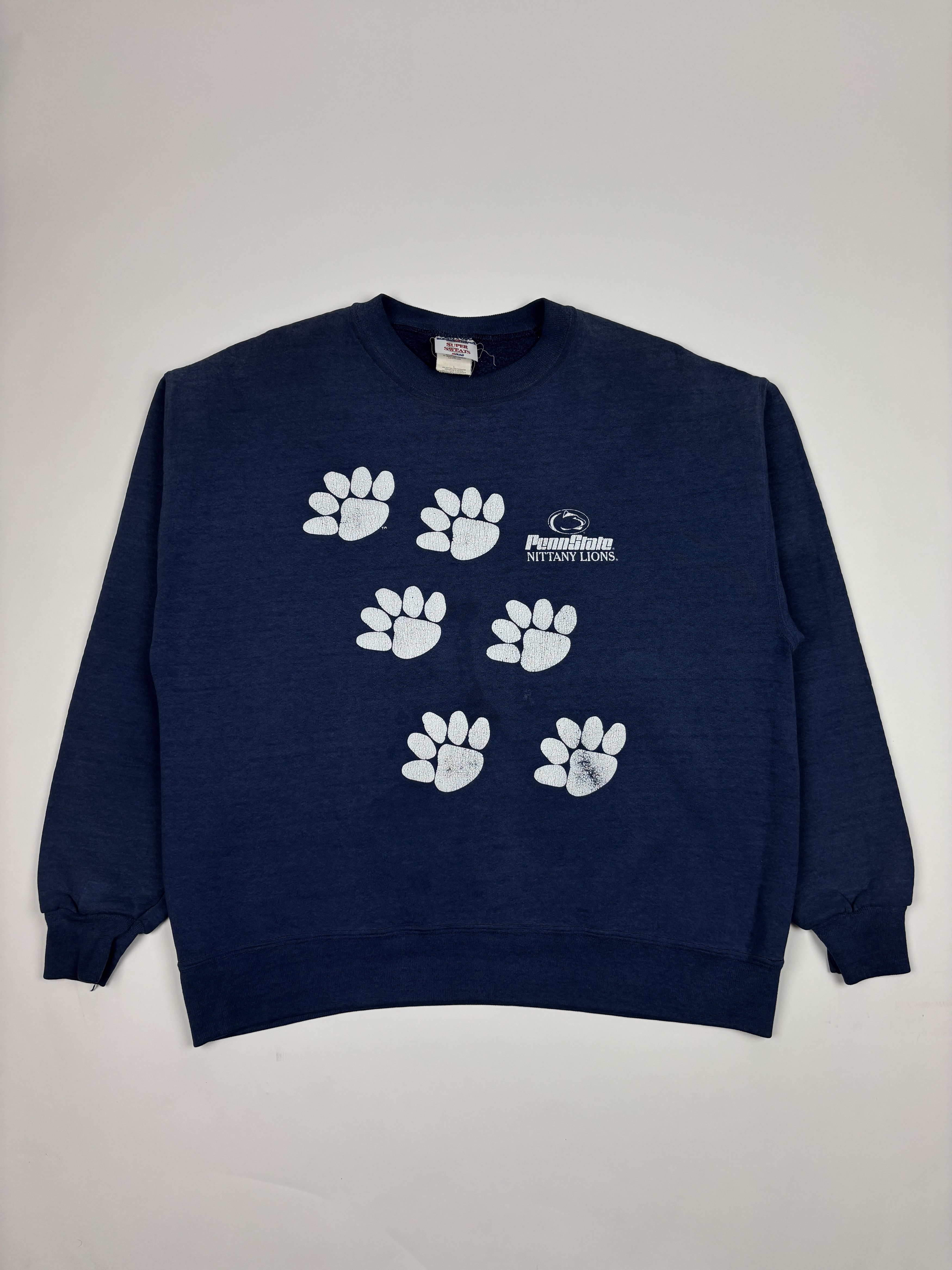 Vintage Vintage Navy Penn State Crewneck Size US L / EU 52-54 / 3 - 1 Thumbnail