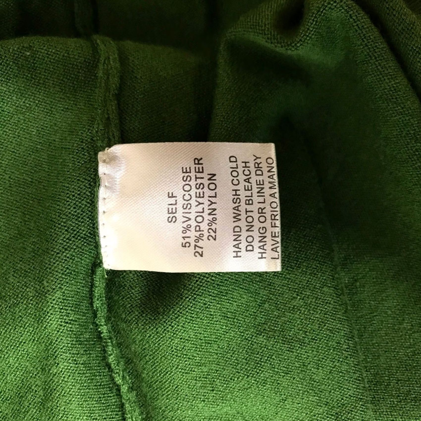 Vintage Easel Green Mock Neck Puff Sleeve Sweater Women L Size L / US 10 / IT 46 - 8 Thumbnail