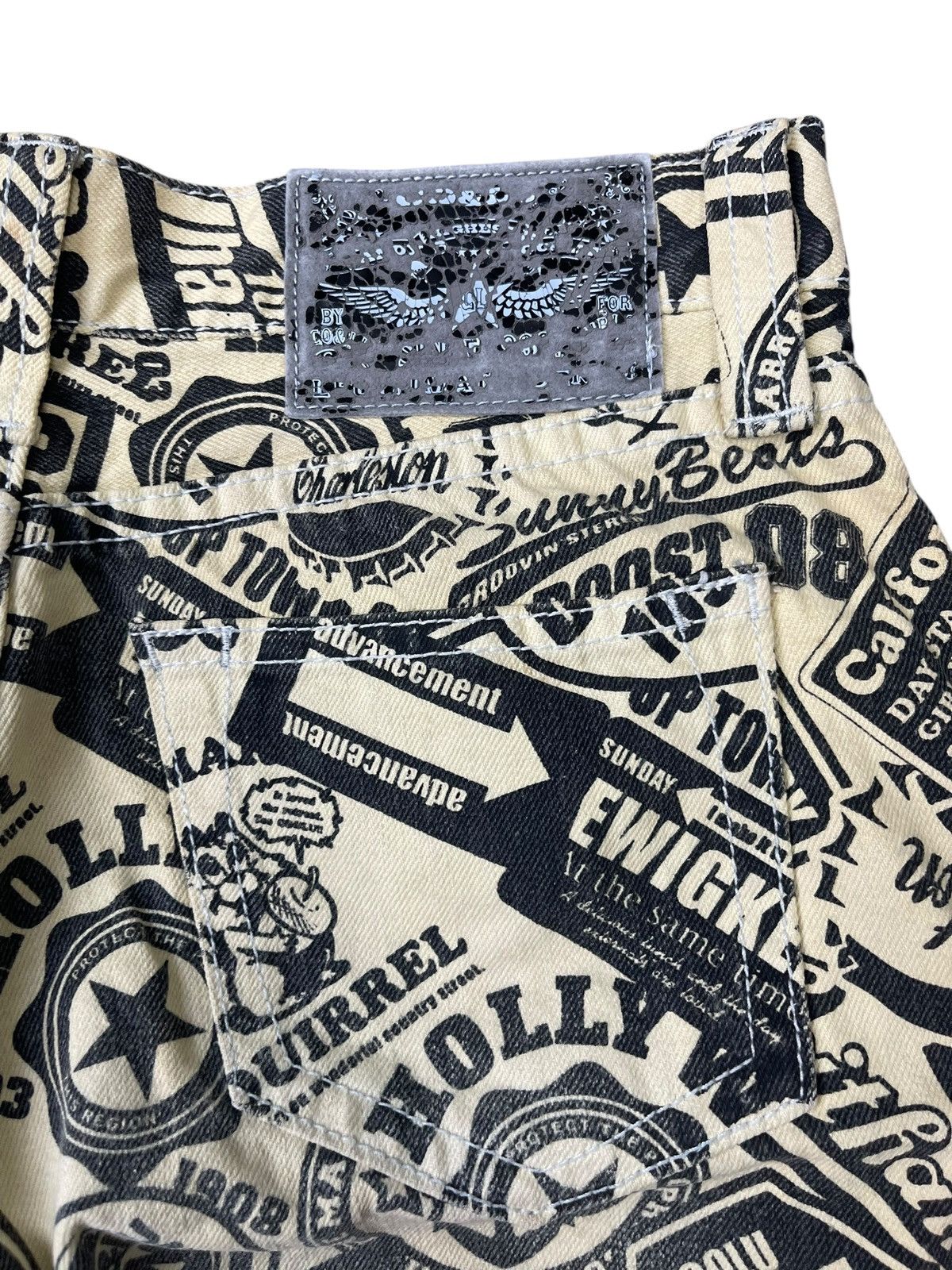 Japanese Brand Vintage CO & LU Short Full Print Size US 32 / EU 48 - 3 Thumbnail