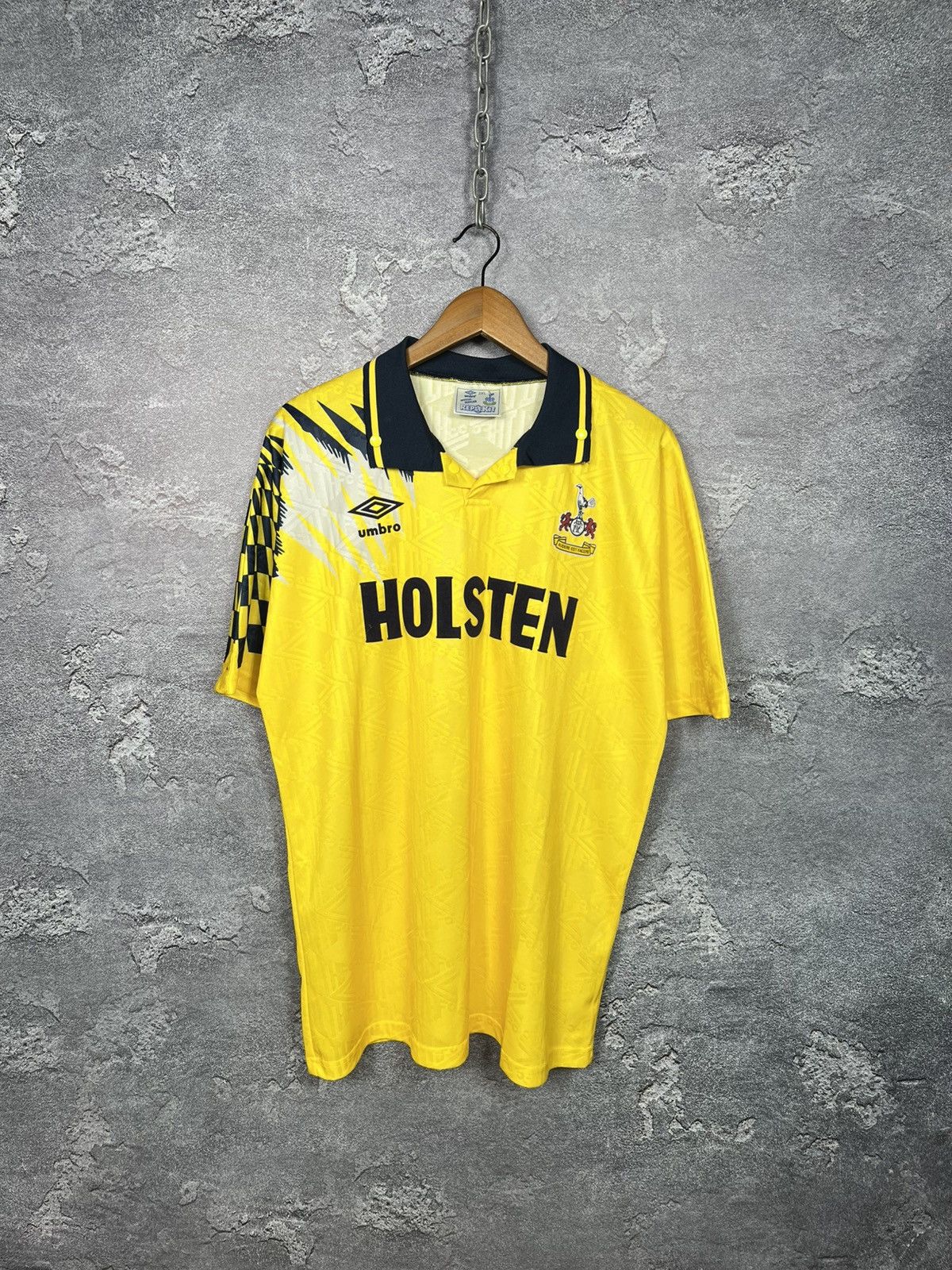 Umbro Tottenham Hotspur 1991/1995 #11 Nayim Away Shirt Jersey Size US XXL / EU 58 / 5 - 1 Thumbnail