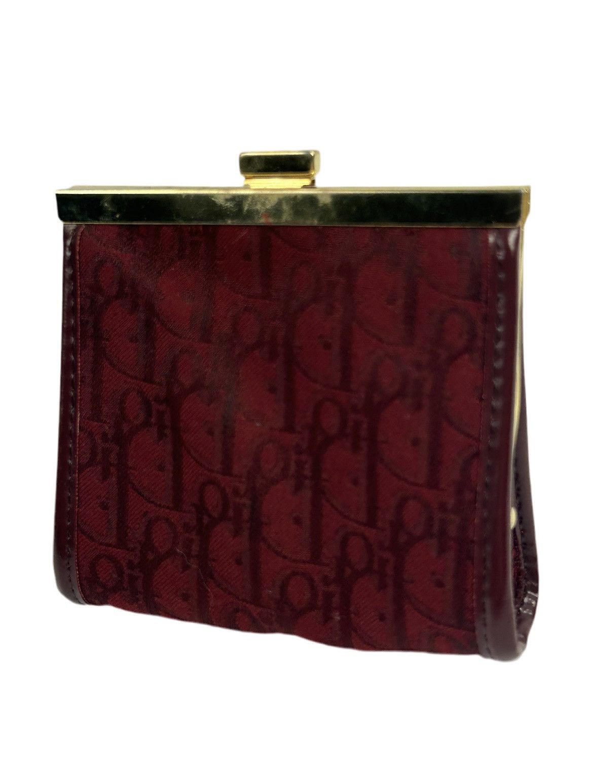 Dior Dior Red Trotter Leather Coin Pouch Size ONE SIZE - 2 Thumbnail