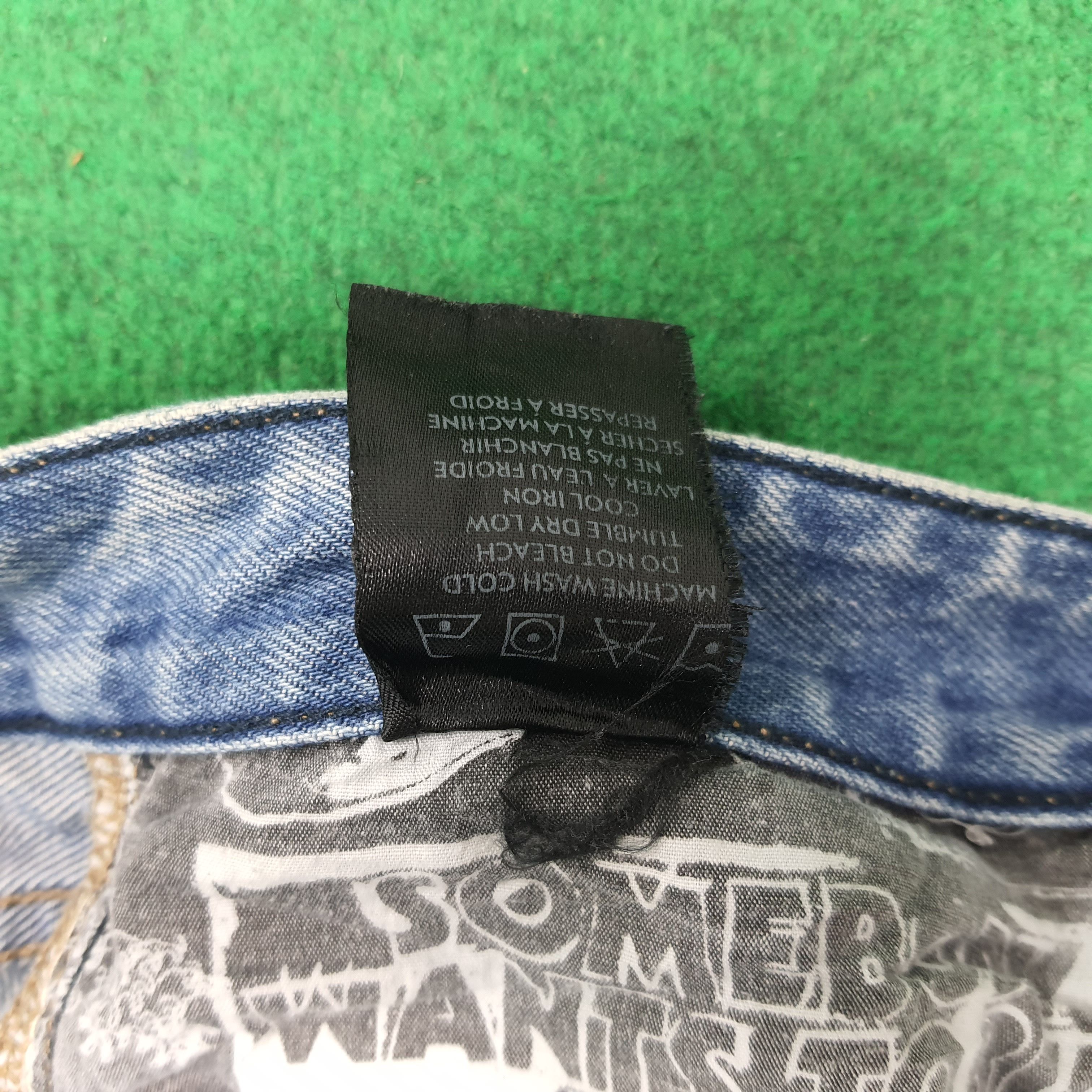Billabong Vintage Andy Warhol x Billabong Selvedge Rugged Jeans C280N9 Size US 35 - 12 Thumbnail