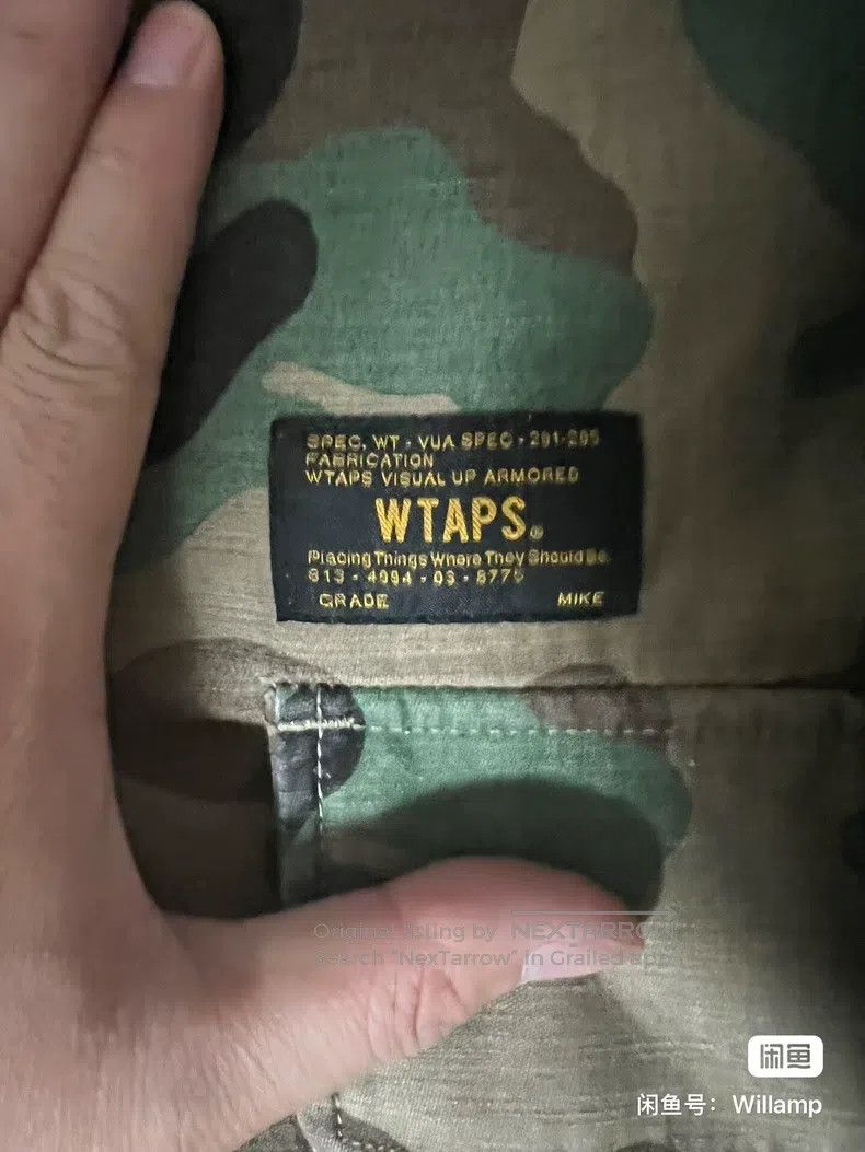 Wtaps Wtaps Camouflage four-pocket jacket Size US M / EU 48-50 / 2 - 3 Thumbnail