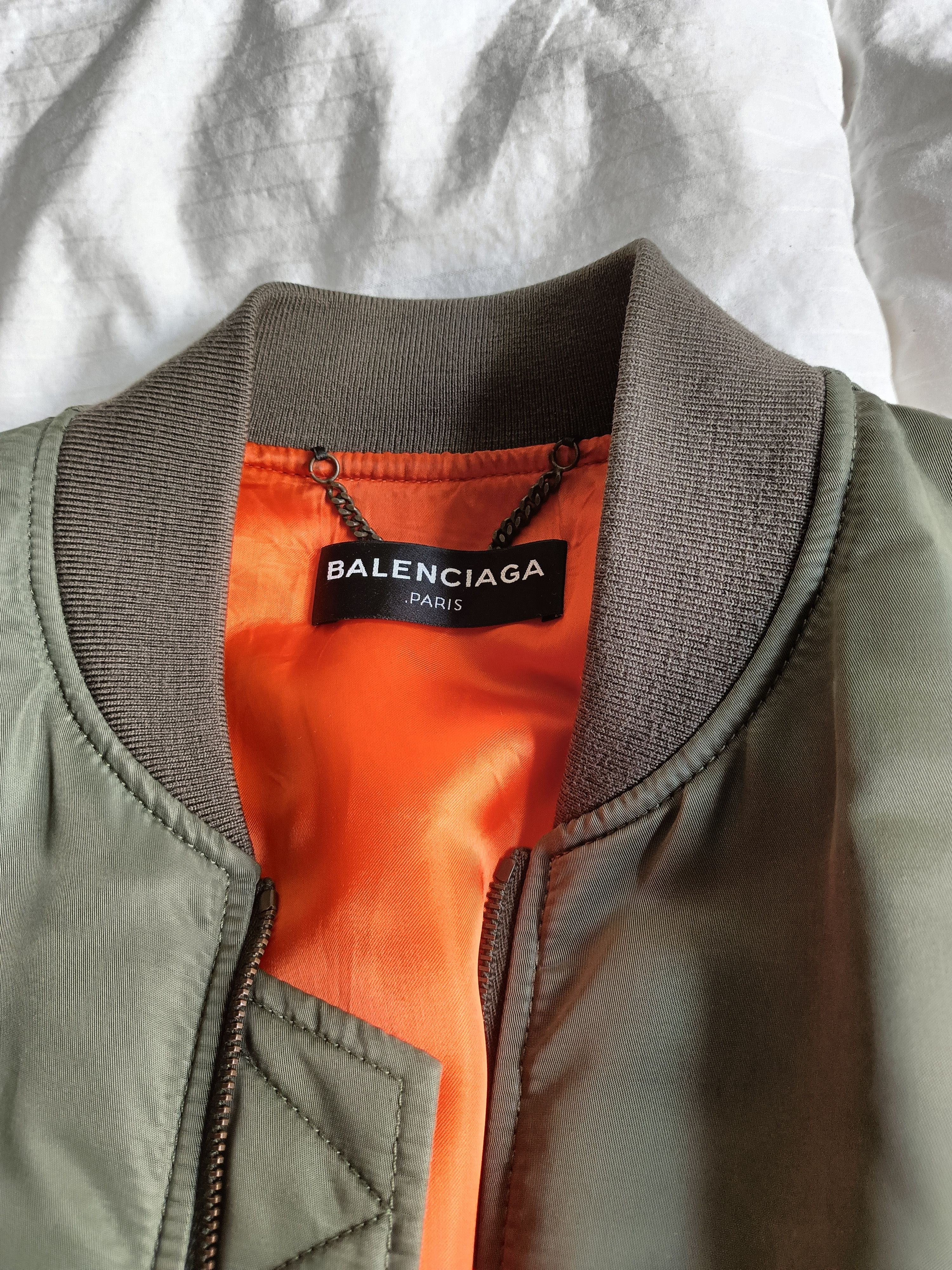 Balenciaga Balenciaga SS17 Cropped Bomber Size US M / EU 48-50 / 2 - 5 Thumbnail