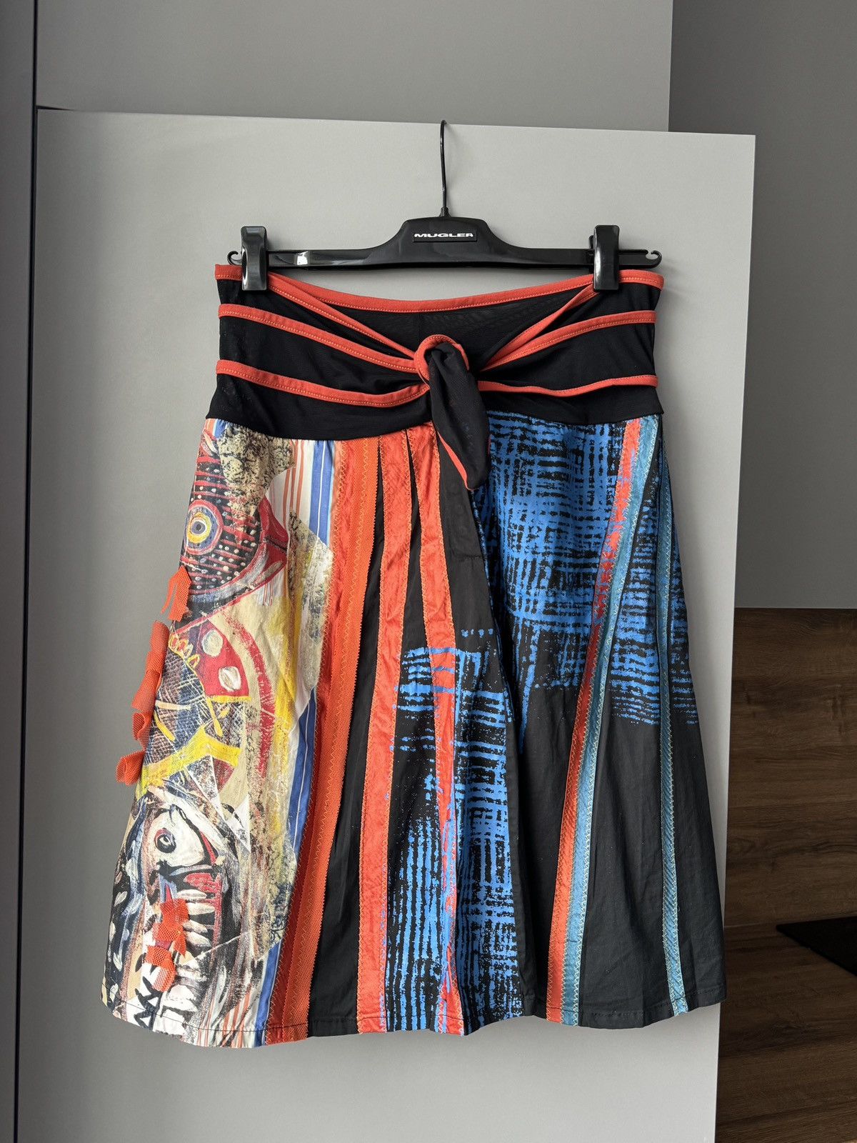 Jean Paul Gaultier Save The Queen Printed Skirt Jean Paul Gaultier Style Size 26" / US 2 / IT 38 - 1 Thumbnail