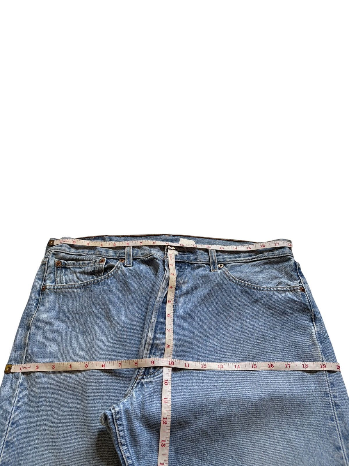 Levi's Vintage 90s Levis 501 Blue Wash Loose Baggy Jeans Size US 36 / EU 52 - 12 Thumbnail