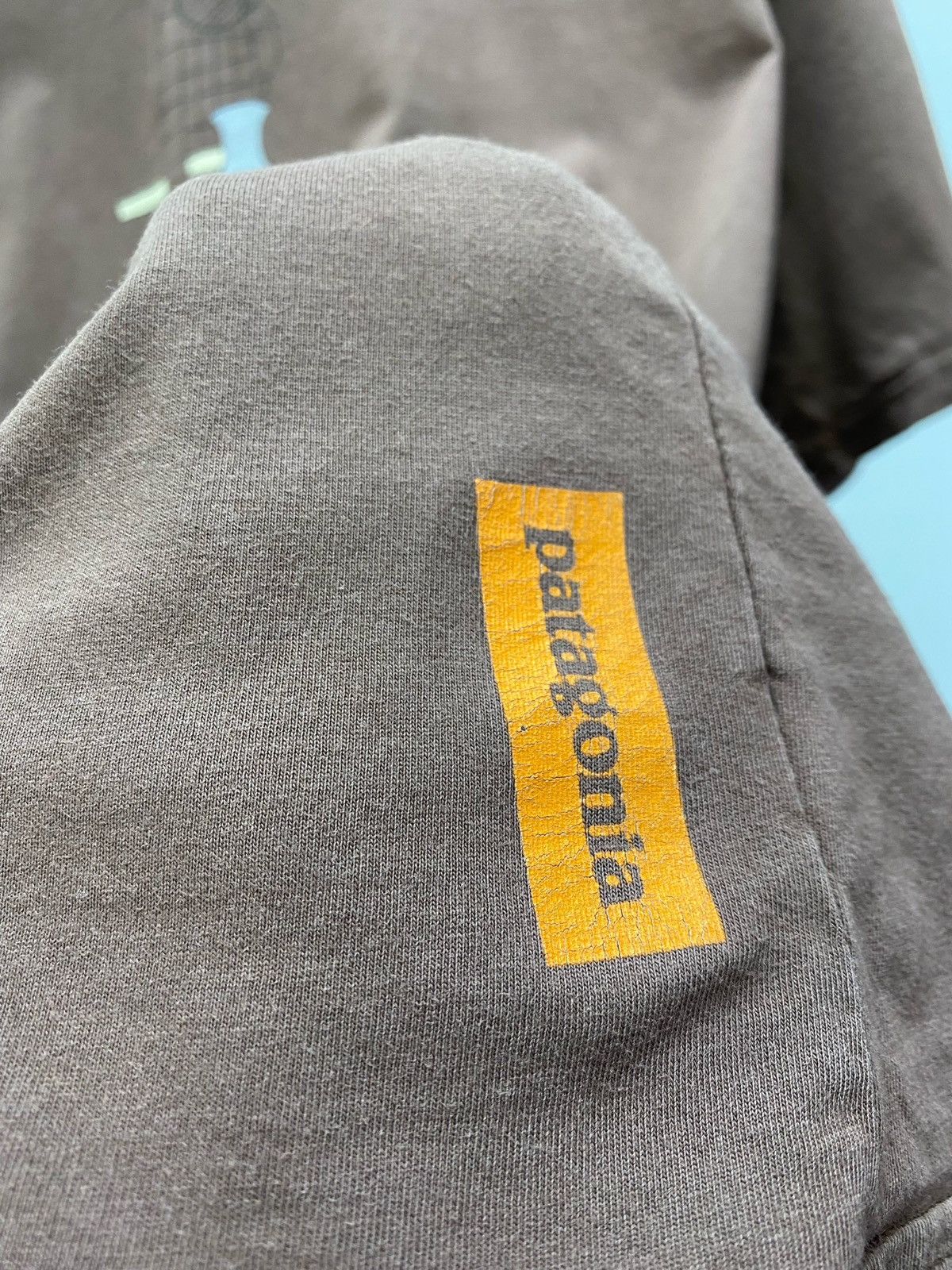 Patagonia × Vintage Patagonia Logo T Shirt Mountain Outdoor Size US L / EU 52-54 / 3 - 9 Thumbnail