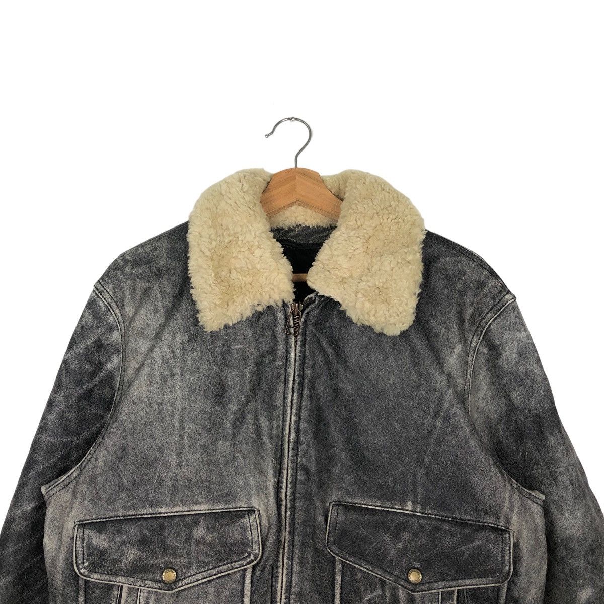 Buzz Rickson's VINTAGE SOFT GENUINE BOMBER JACKET BUZZ RICKSONS DESIGN Size US L / EU 52-54 / 3 - 2 Thumbnail